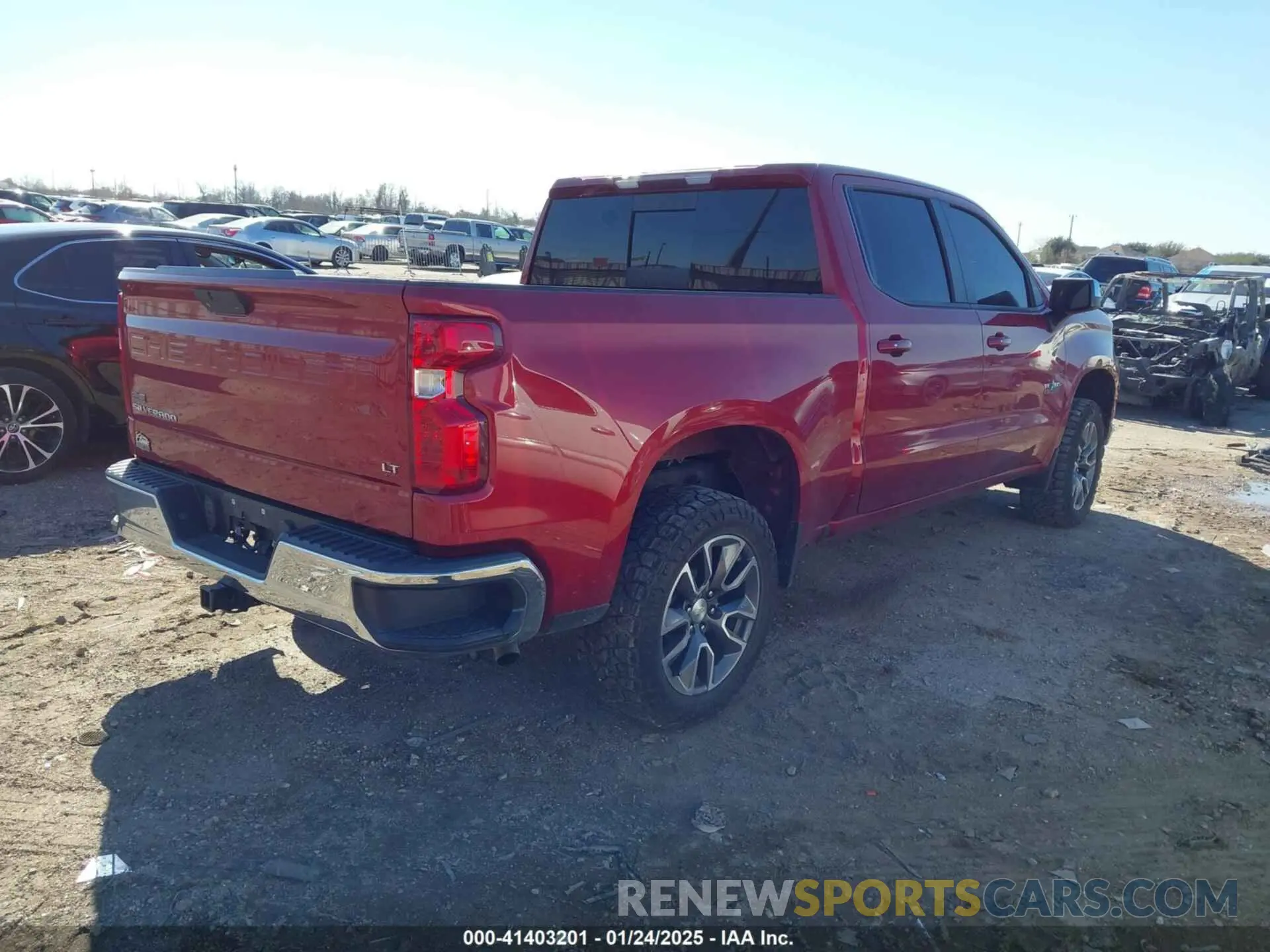 4 fotografías del automóvil dañado 3GCPWCED5KG281043 CHEVROLET SILVERADO 1500 2019
