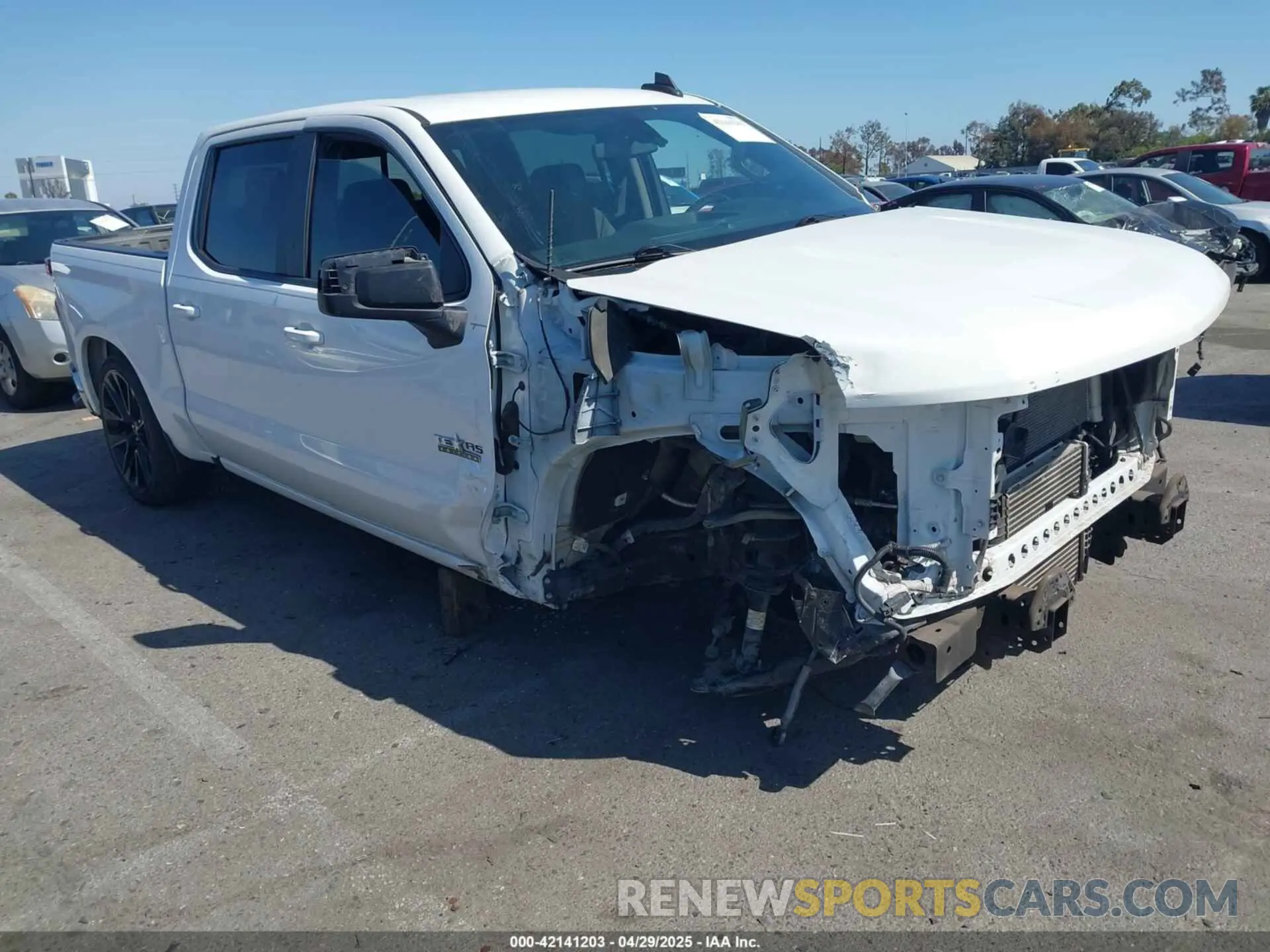 1 fotografías del automóvil dañado 3GCPWCEK7KG247457 CHEVROLET SILVERADO 1500 2019