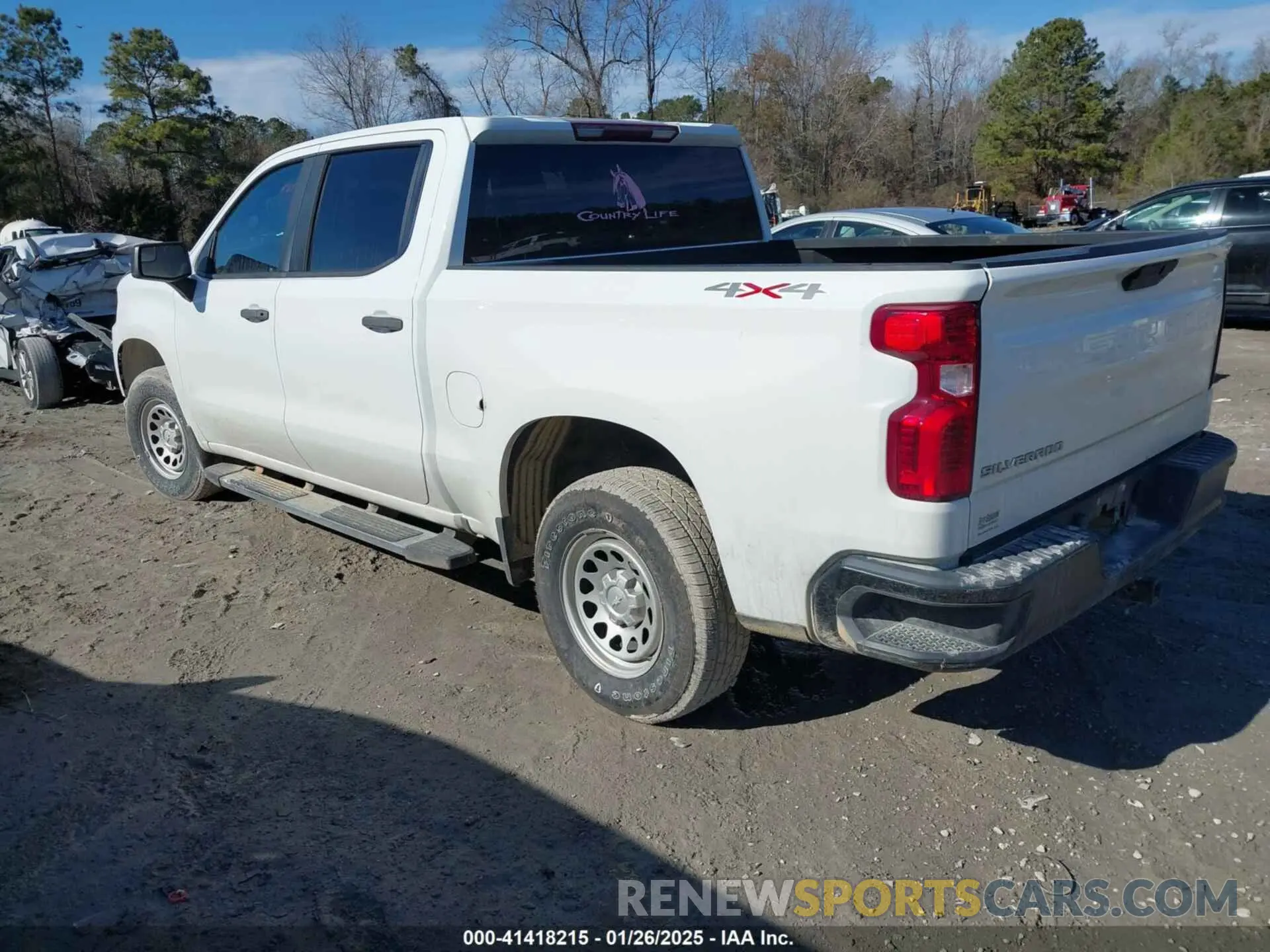 3 fotografías del automóvil dañado 3GCPYAEH4KG157833 CHEVROLET SILVERADO 1500 2019