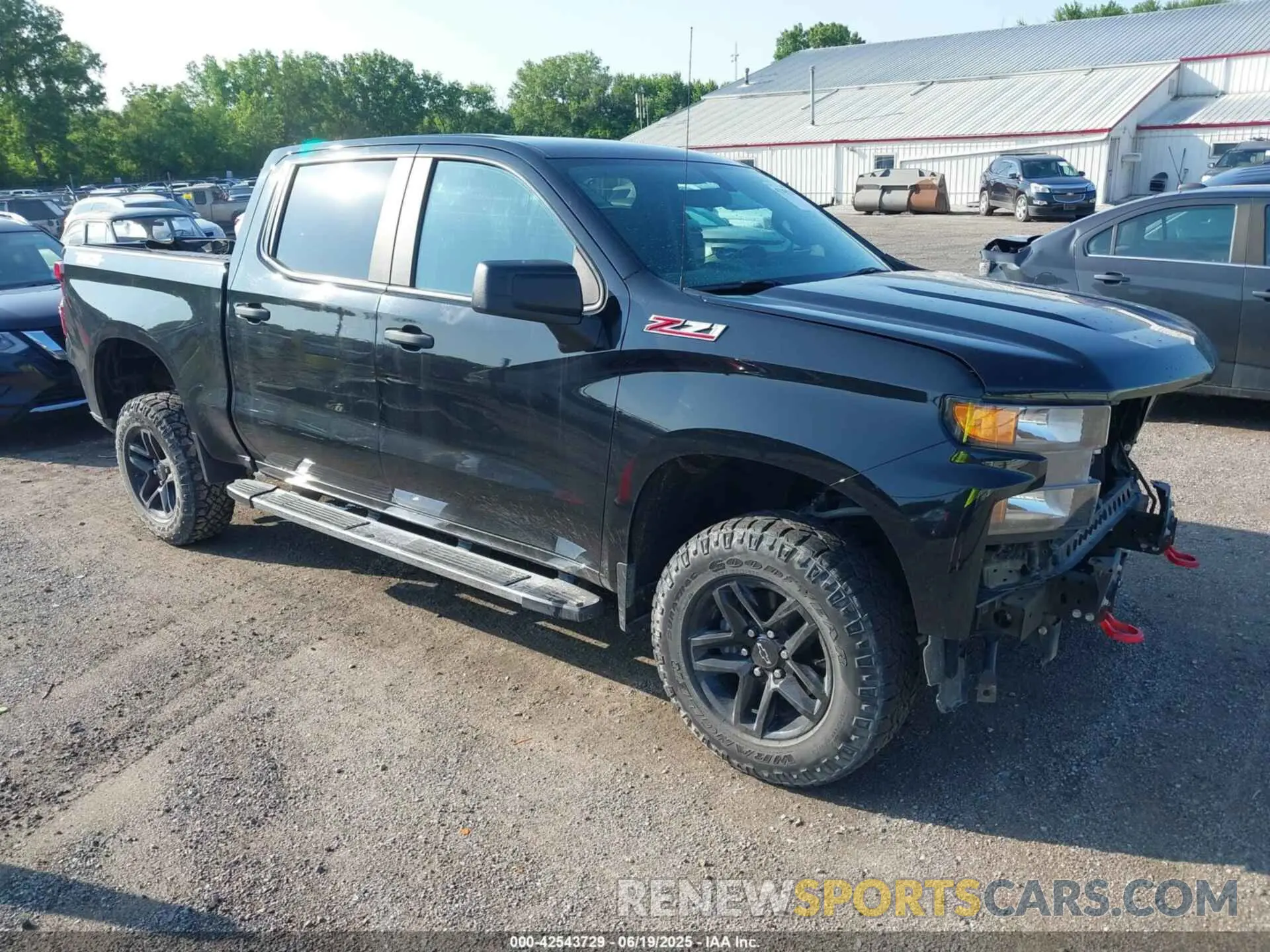 1 fotografías del automóvil dañado 3GCPYCEH1KG159440 CHEVROLET SILVERADO 1500 2019