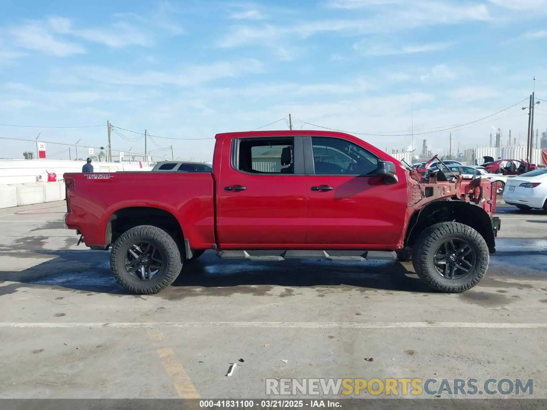 12 fotografías del automóvil dañado 3GCPYFED2KG122699 CHEVROLET SILVERADO 1500 2019