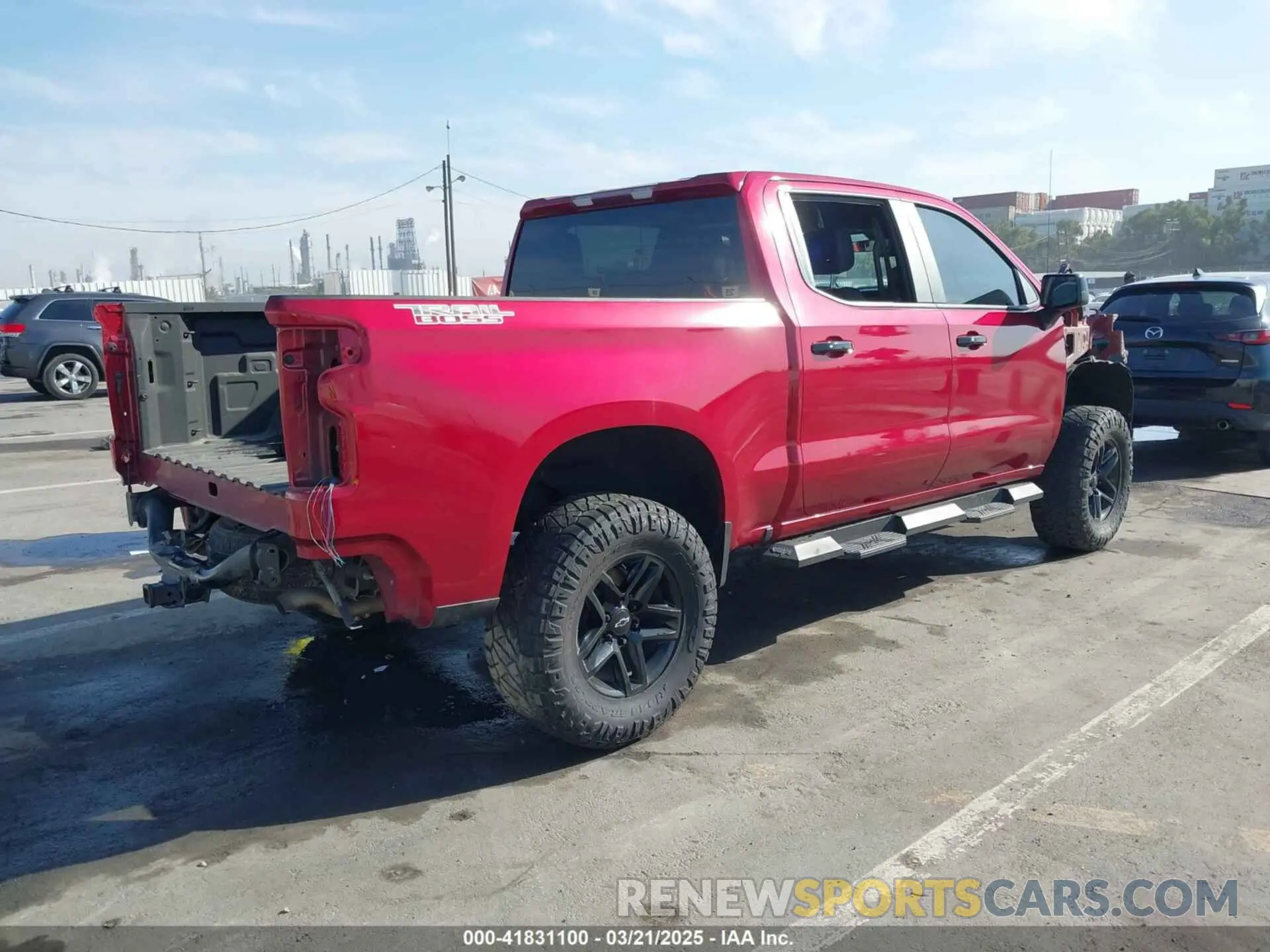 4 fotografías del automóvil dañado 3GCPYFED2KG122699 CHEVROLET SILVERADO 1500 2019