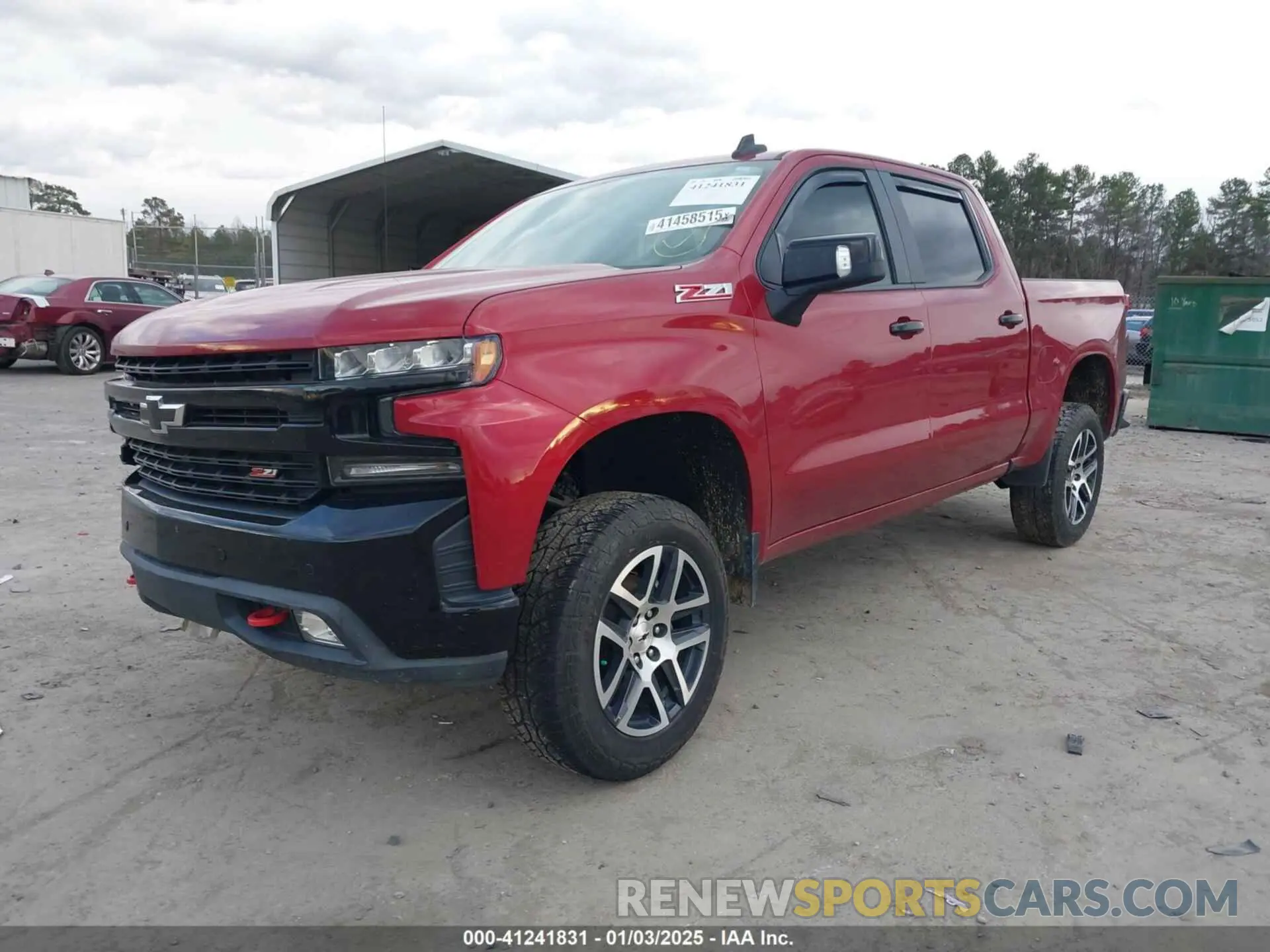 2 fotografías del automóvil dañado 3GCPYFED4KG285466 CHEVROLET SILVERADO 1500 2019