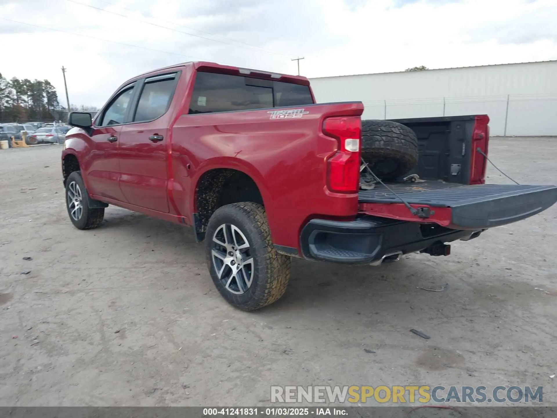 3 fotografías del automóvil dañado 3GCPYFED4KG285466 CHEVROLET SILVERADO 1500 2019