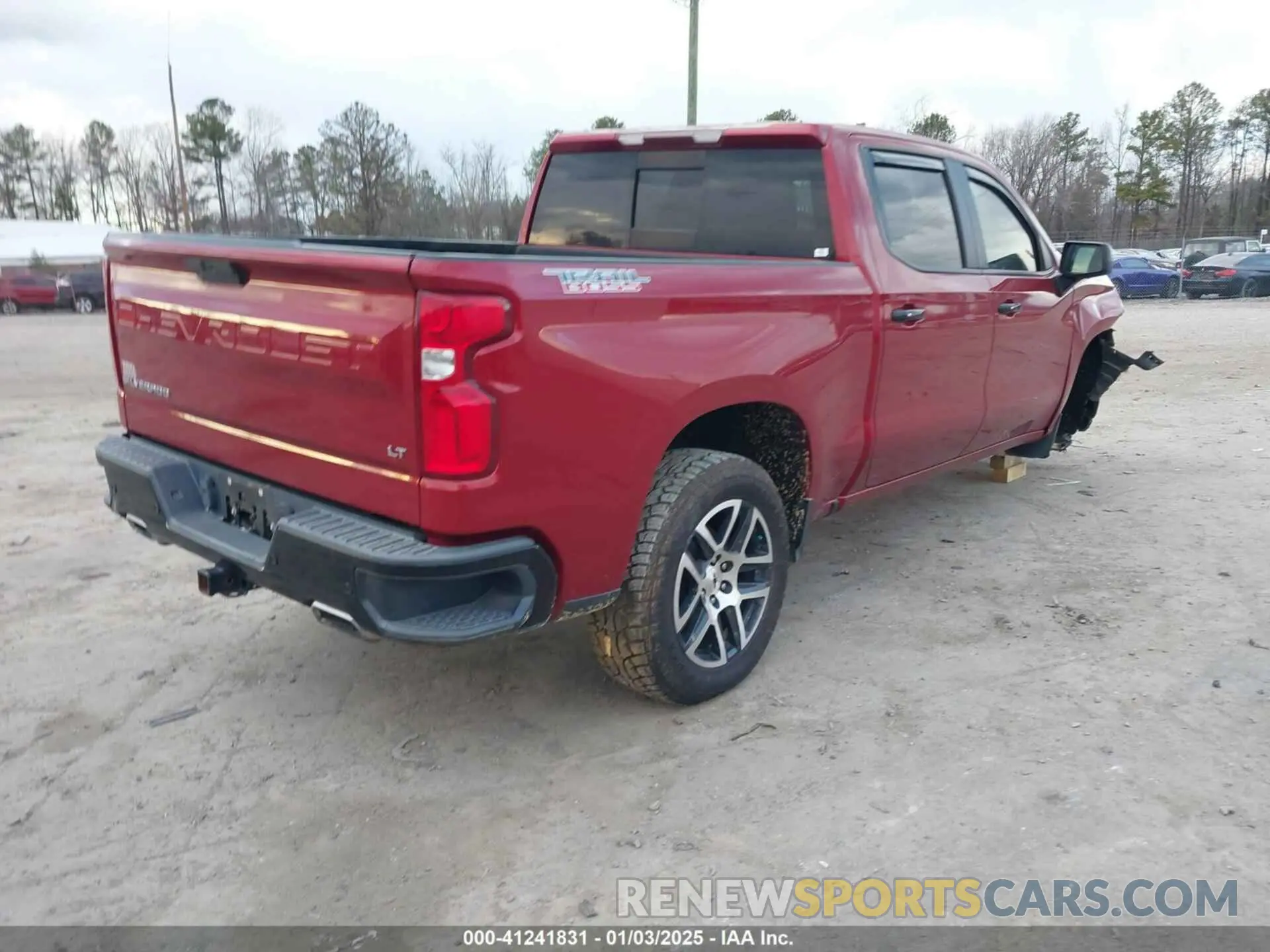 4 fotografías del automóvil dañado 3GCPYFED4KG285466 CHEVROLET SILVERADO 1500 2019