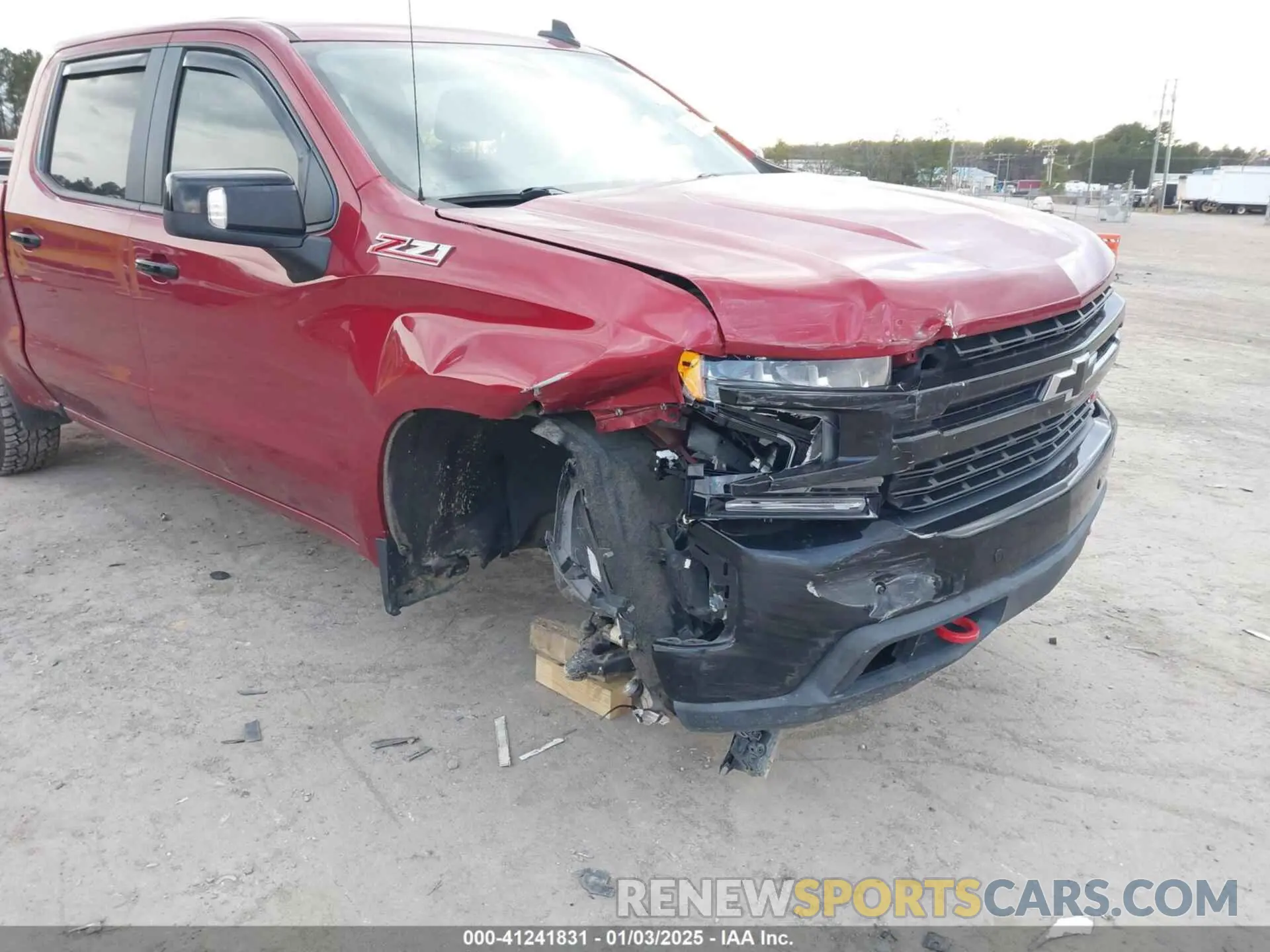 6 fotografías del automóvil dañado 3GCPYFED4KG285466 CHEVROLET SILVERADO 1500 2019