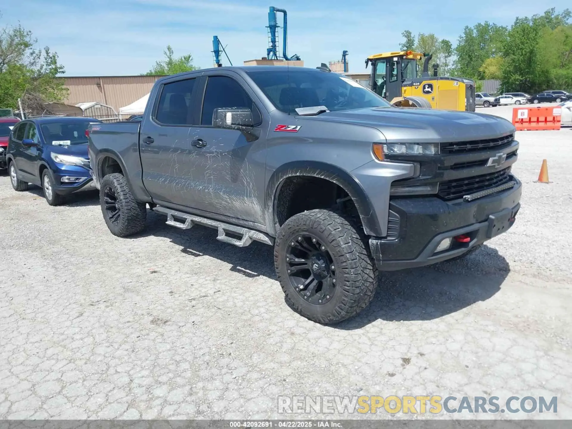 1 fotografías del automóvil dañado 3GCPYFED6KG182355 CHEVROLET SILVERADO 1500 2019