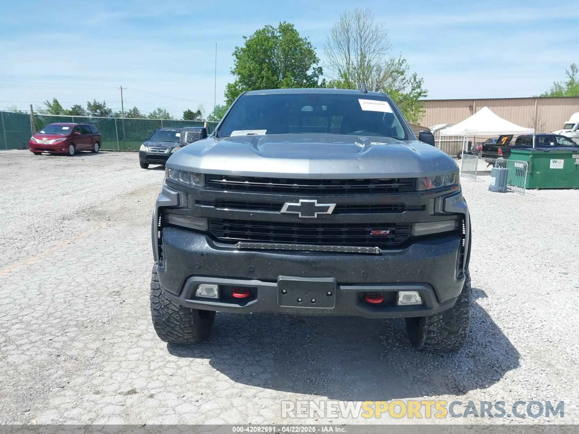 12 fotografías del automóvil dañado 3GCPYFED6KG182355 CHEVROLET SILVERADO 1500 2019