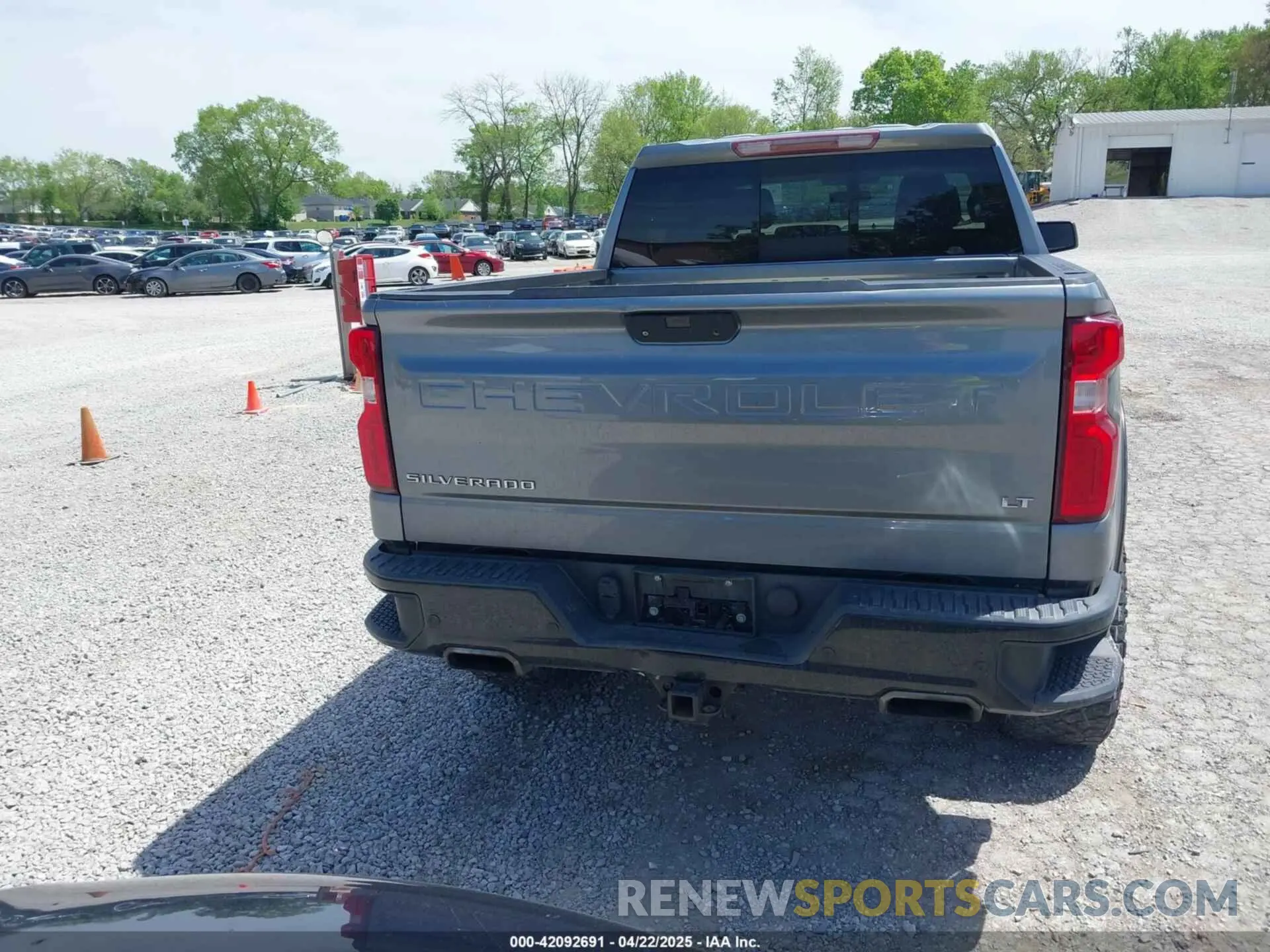 16 fotografías del automóvil dañado 3GCPYFED6KG182355 CHEVROLET SILVERADO 1500 2019