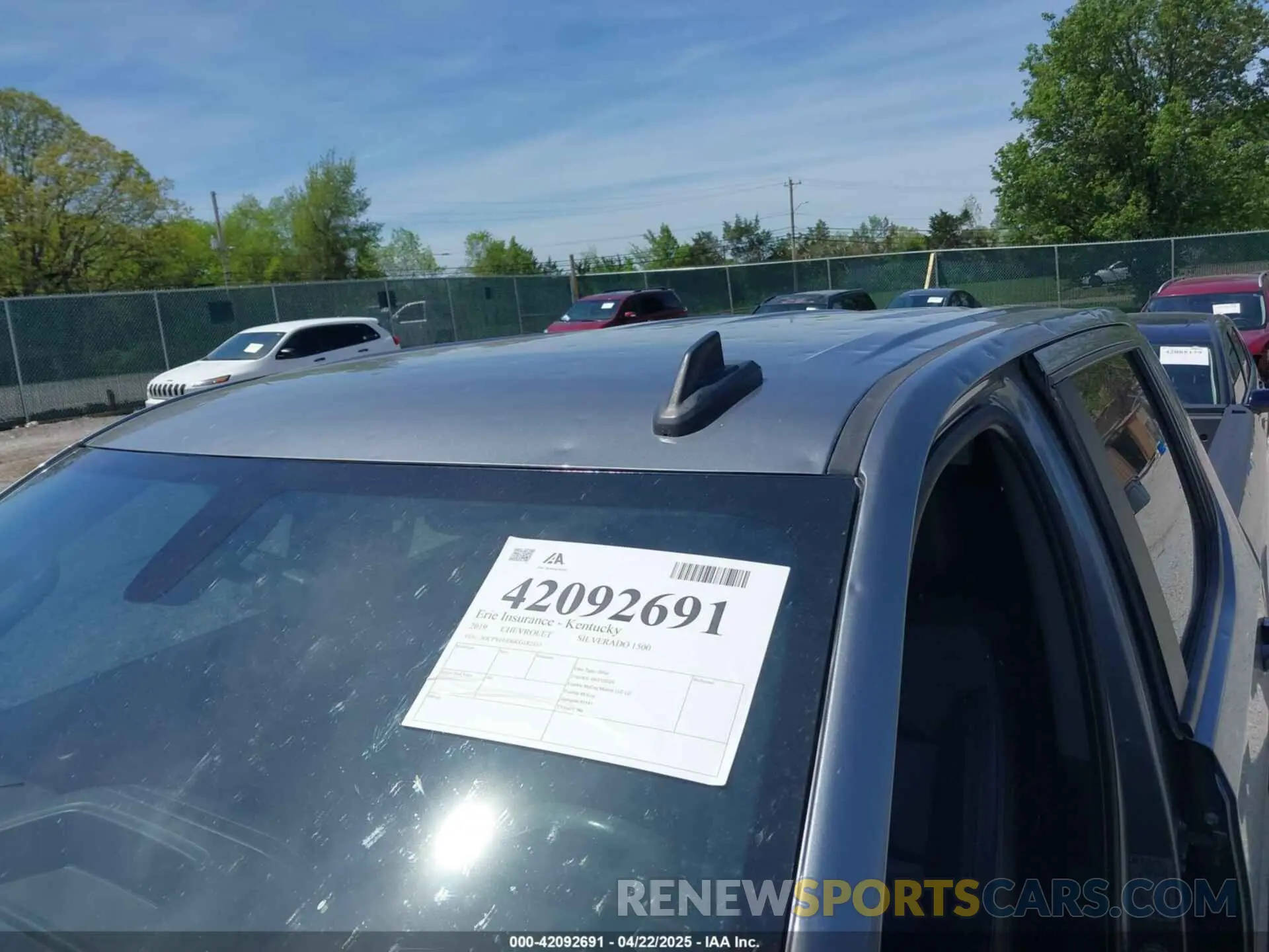 17 fotografías del automóvil dañado 3GCPYFED6KG182355 CHEVROLET SILVERADO 1500 2019