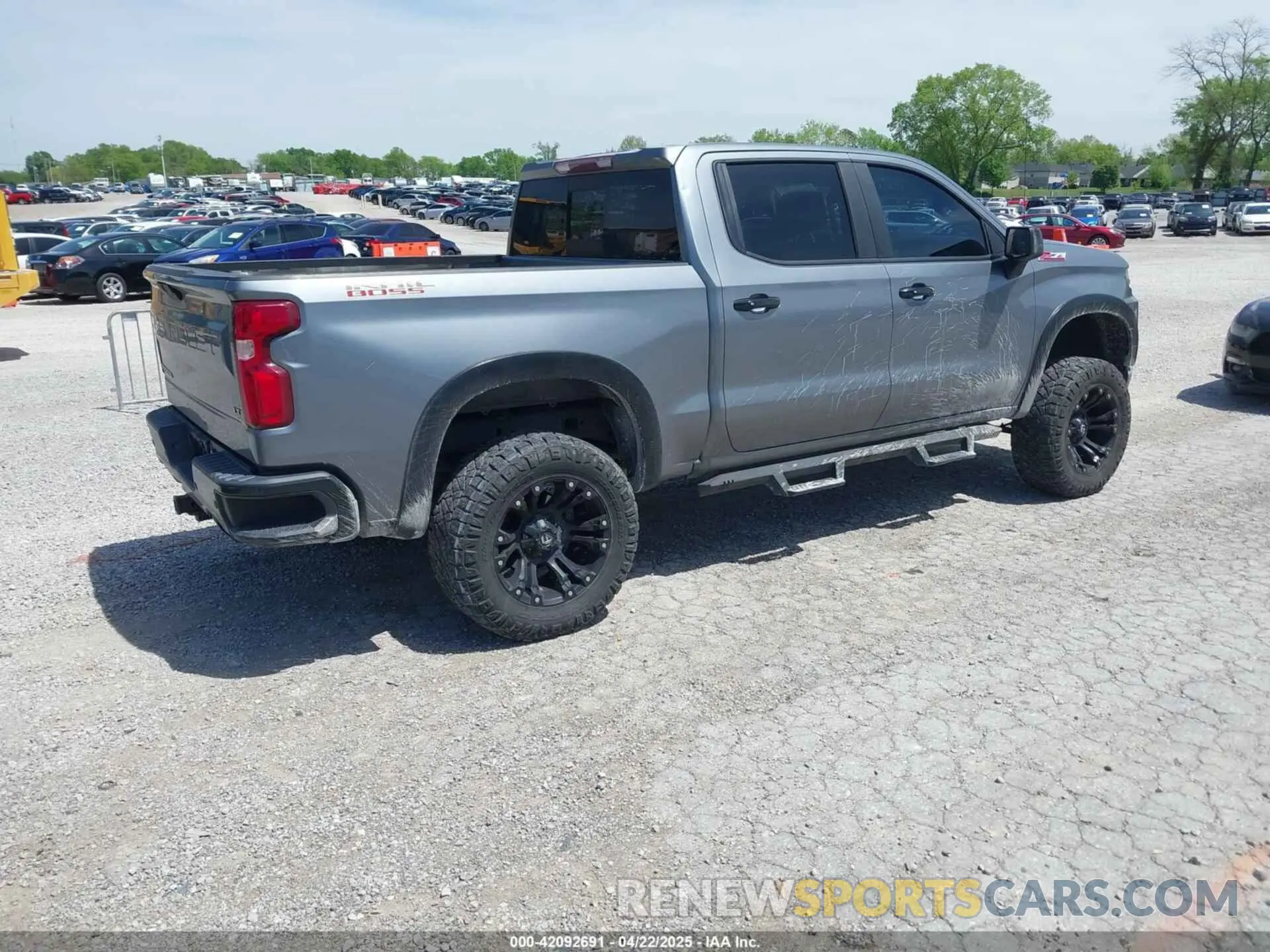 4 fotografías del automóvil dañado 3GCPYFED6KG182355 CHEVROLET SILVERADO 1500 2019
