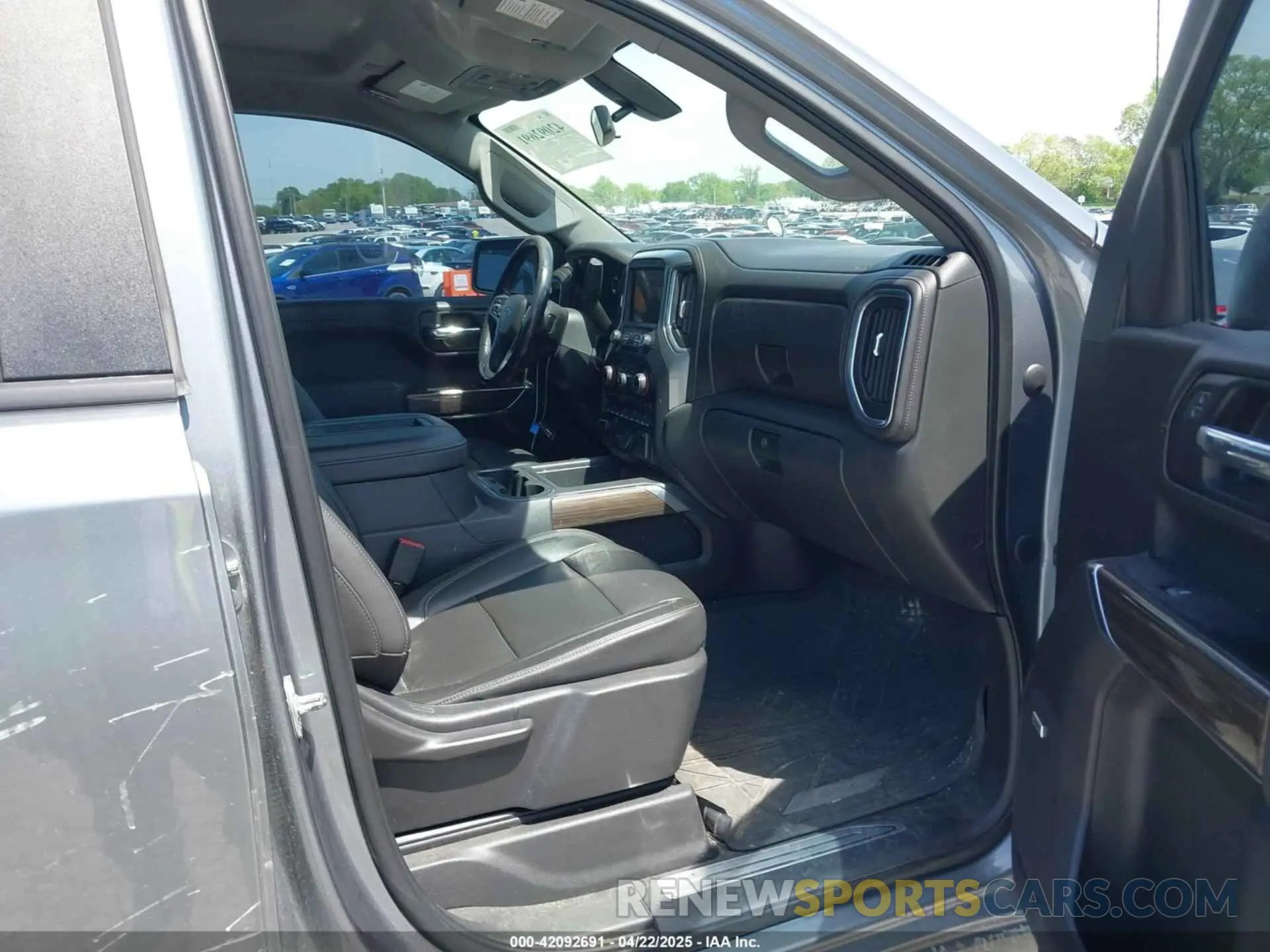 5 fotografías del automóvil dañado 3GCPYFED6KG182355 CHEVROLET SILVERADO 1500 2019