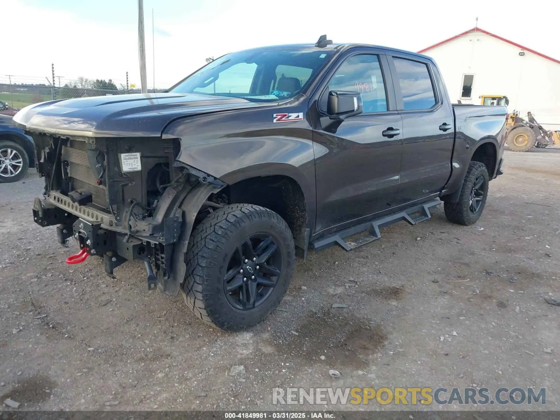 2 fotografías del automóvil dañado 3GCPYFED8KG122089 CHEVROLET SILVERADO 1500 2019