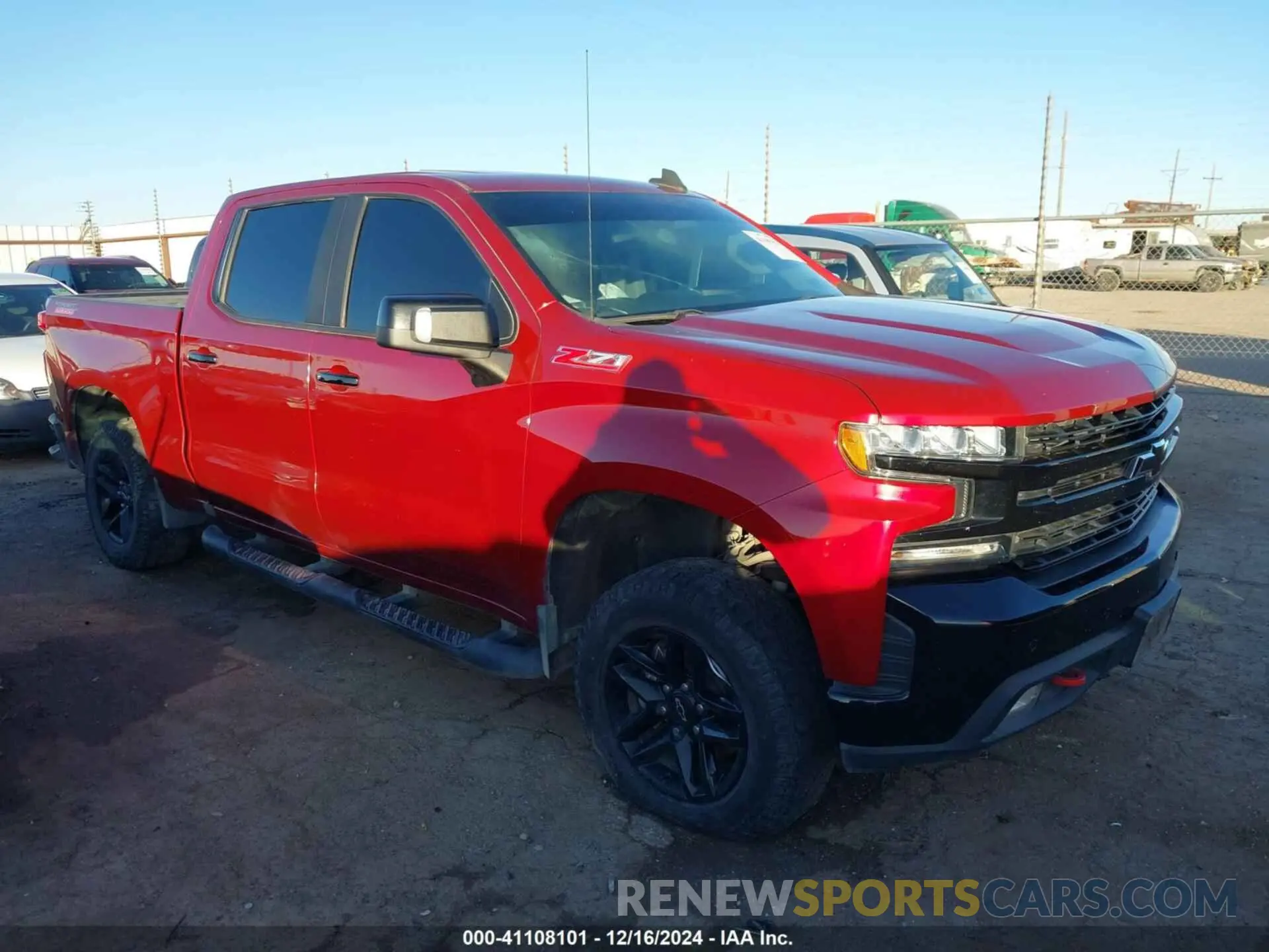 1 fotografías del automóvil dañado 3GCPYFED8KG230440 CHEVROLET SILVERADO 1500 2019