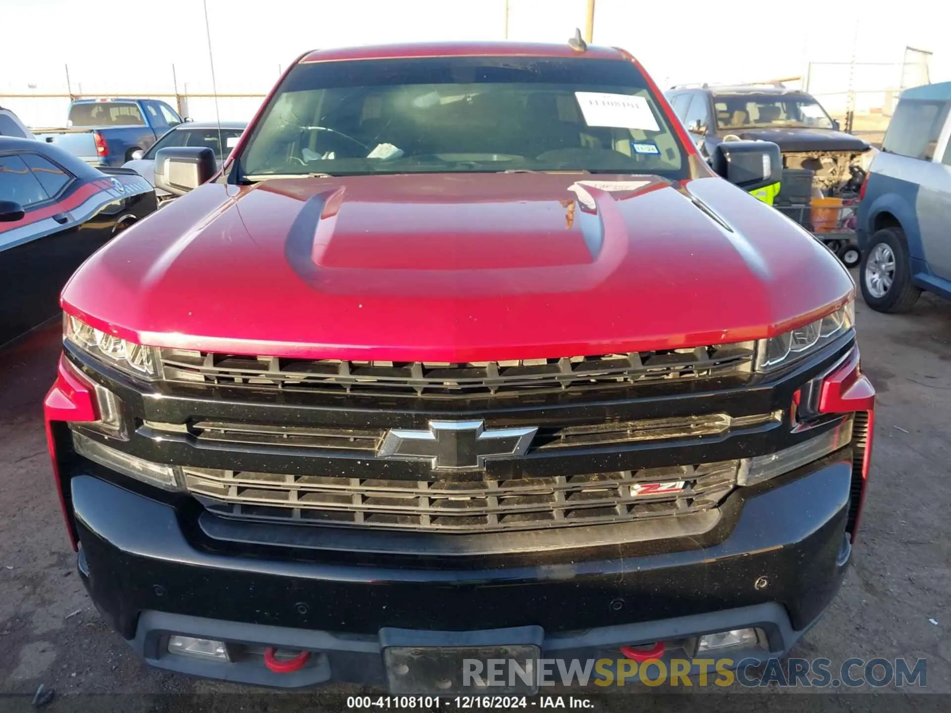 6 fotografías del automóvil dañado 3GCPYFED8KG230440 CHEVROLET SILVERADO 1500 2019