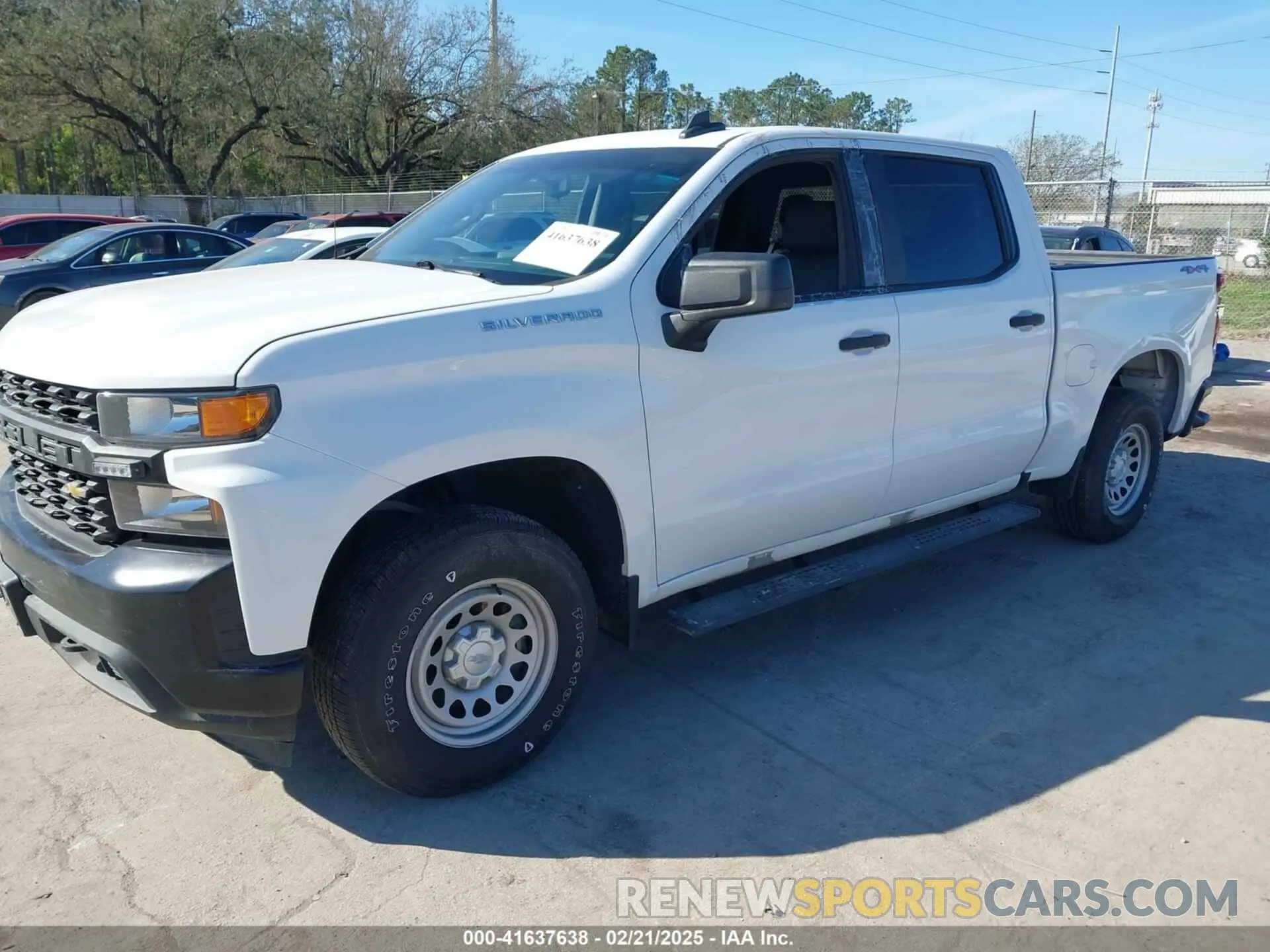 2 fotografías del automóvil dañado 3GCUYAEF6KG271771 CHEVROLET SILVERADO 1500 2019