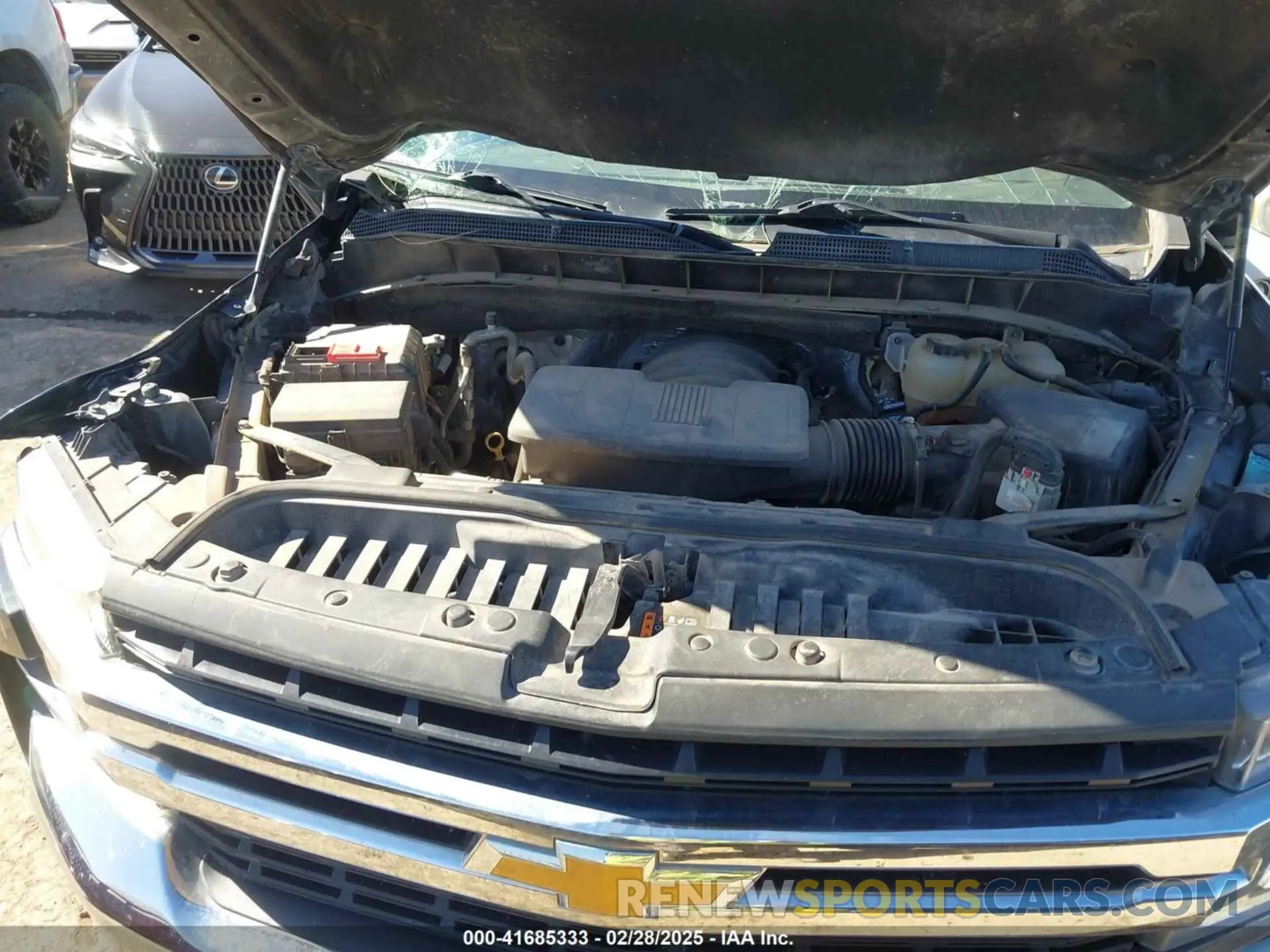 10 fotografías del automóvil dañado 3GCUYDED8KG263719 CHEVROLET SILVERADO 1500 2019