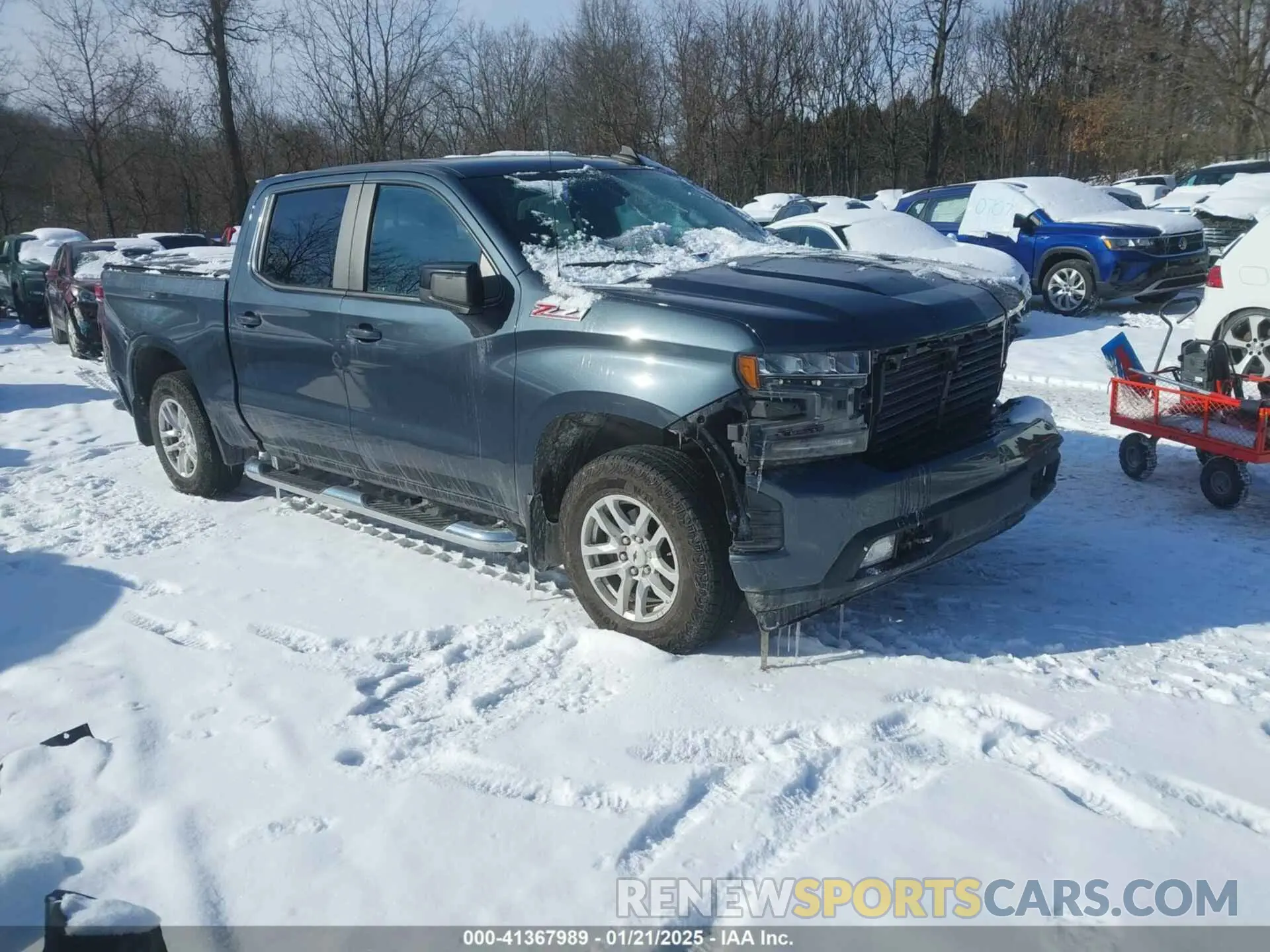 1 fotografías del automóvil dañado 3GCUYEED0KG273408 CHEVROLET SILVERADO 1500 2019