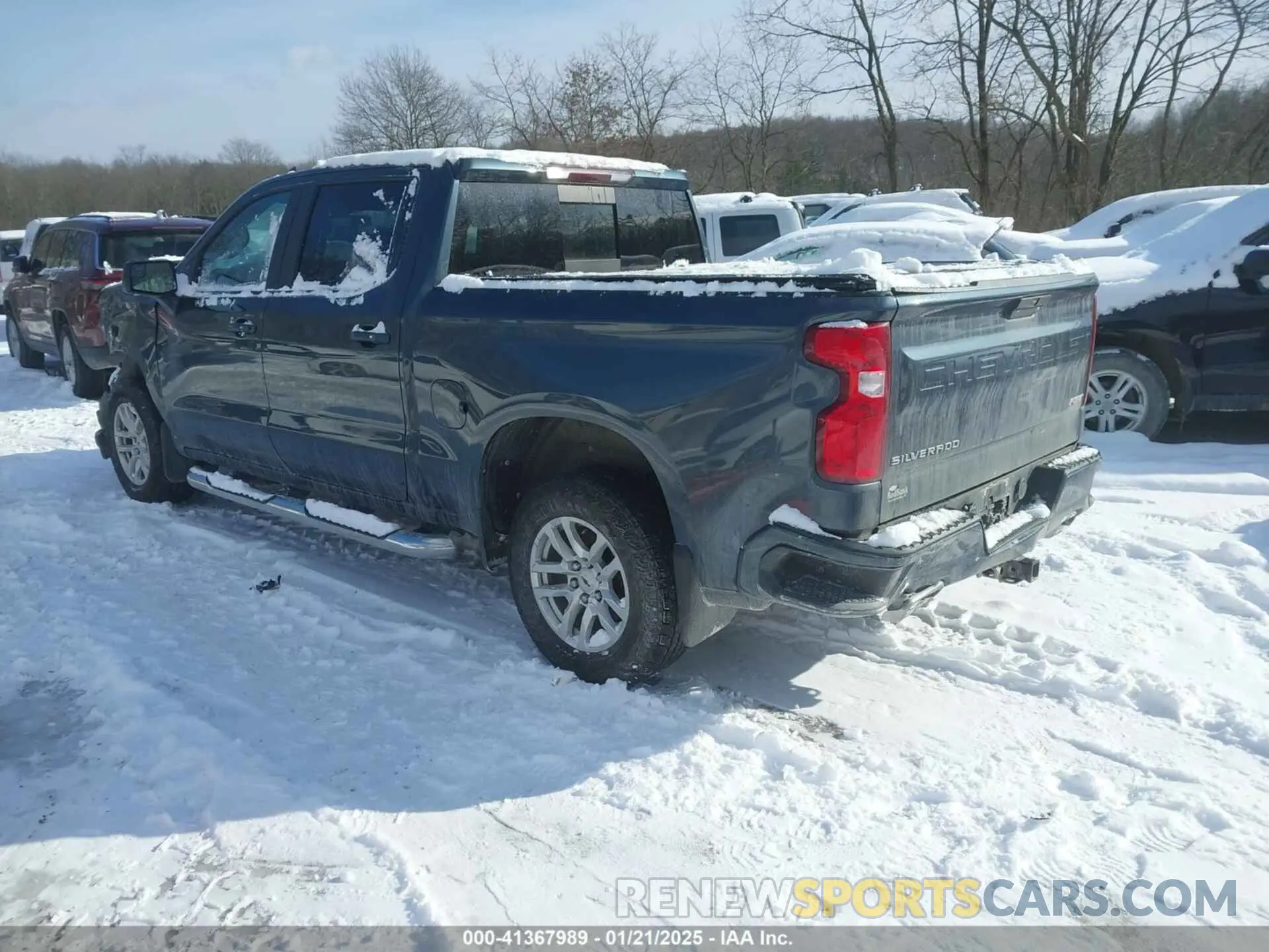 3 fotografías del automóvil dañado 3GCUYEED0KG273408 CHEVROLET SILVERADO 1500 2019