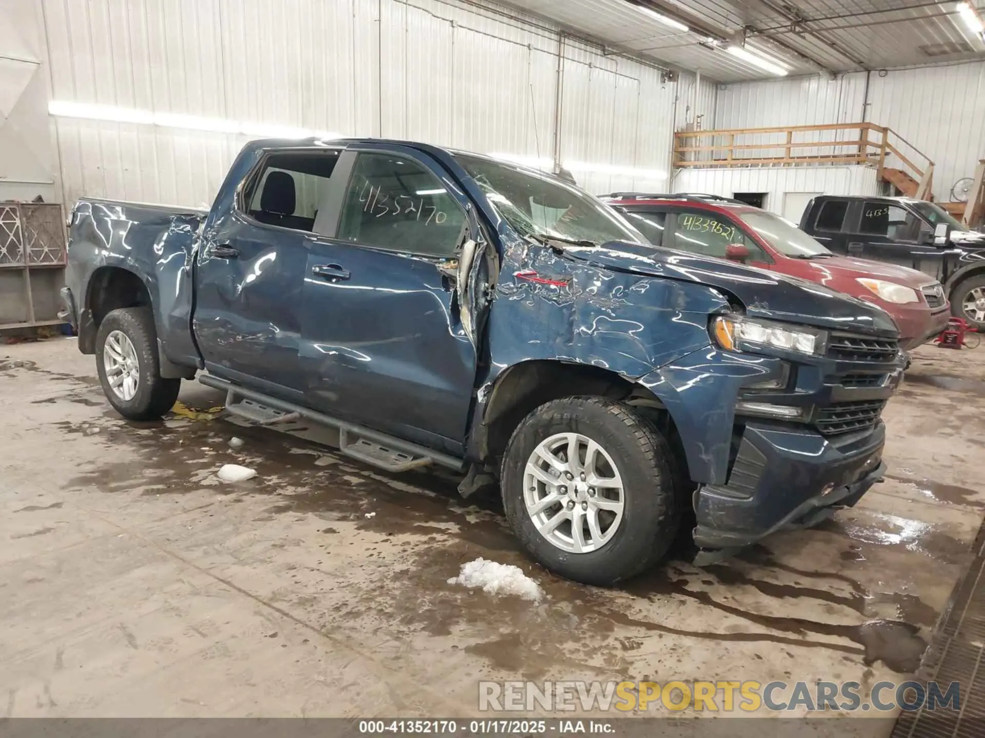1 fotografías del automóvil dañado 3GCUYEEDXKG200742 CHEVROLET SILVERADO 1500 2019