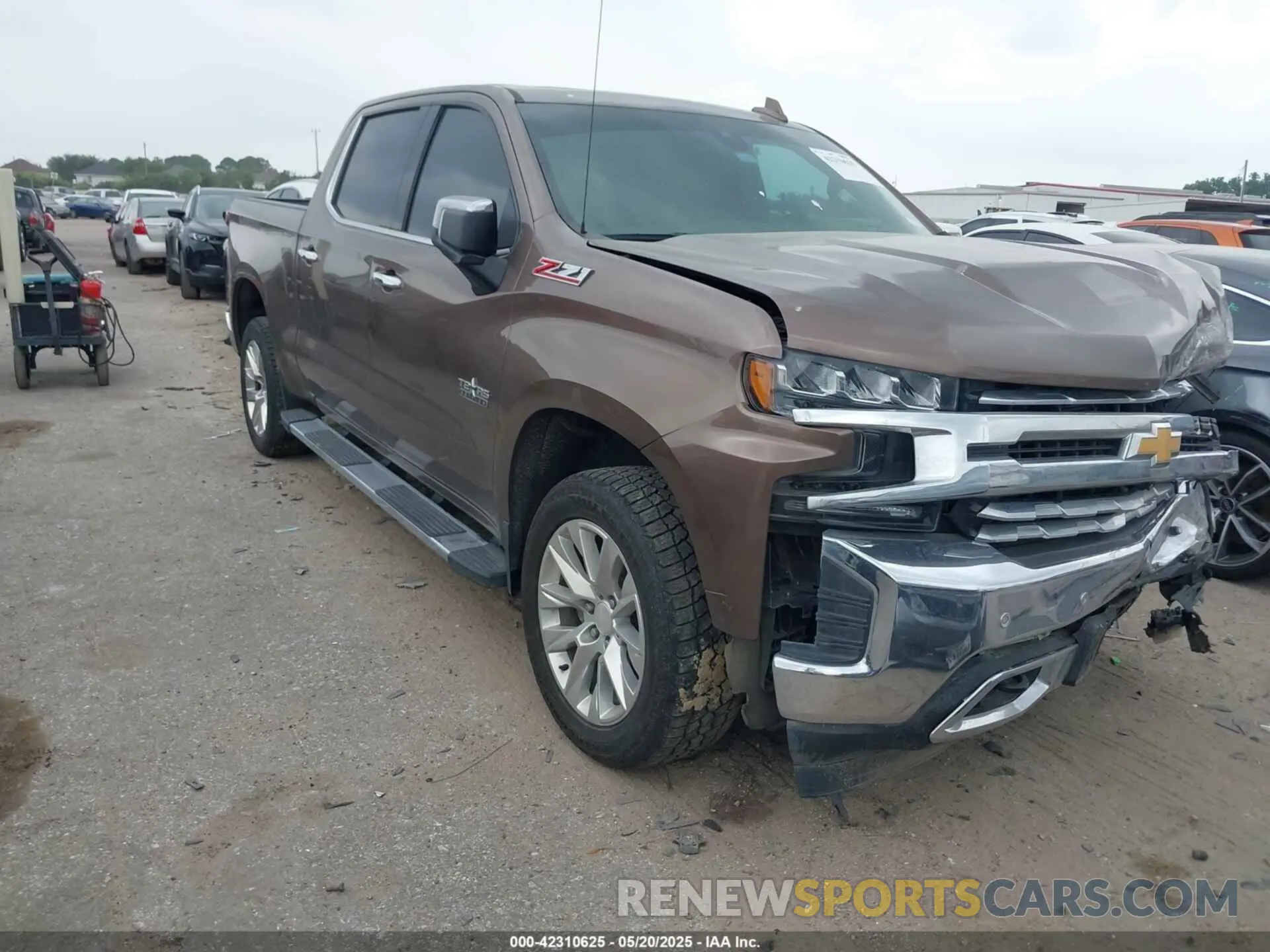 1 fotografías del automóvil dañado 3GCUYGED9KG190278 CHEVROLET SILVERADO 1500 2019