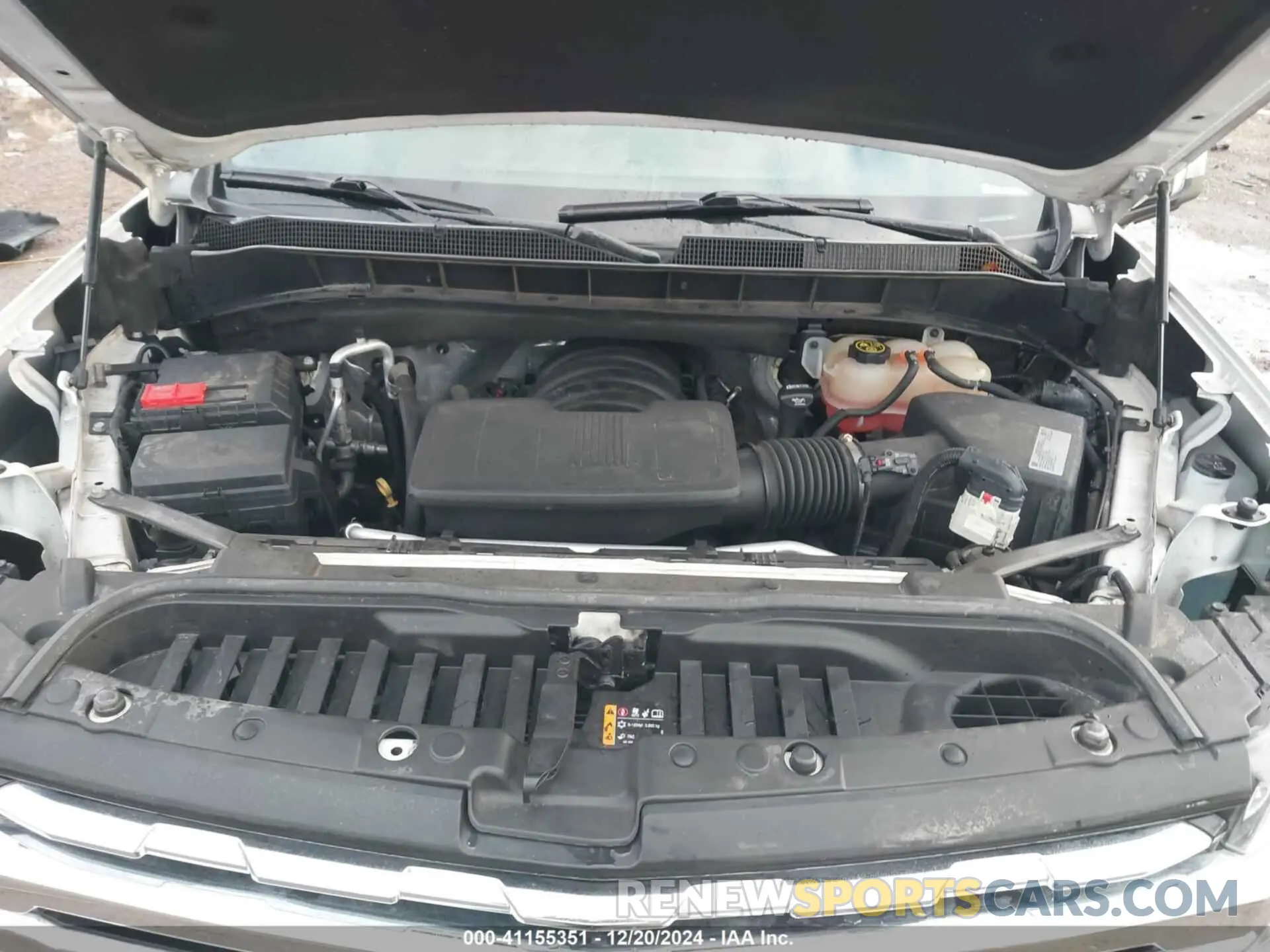 10 fotografías del automóvil dañado 3GCUYGEL2KG288222 CHEVROLET SILVERADO 1500 2019