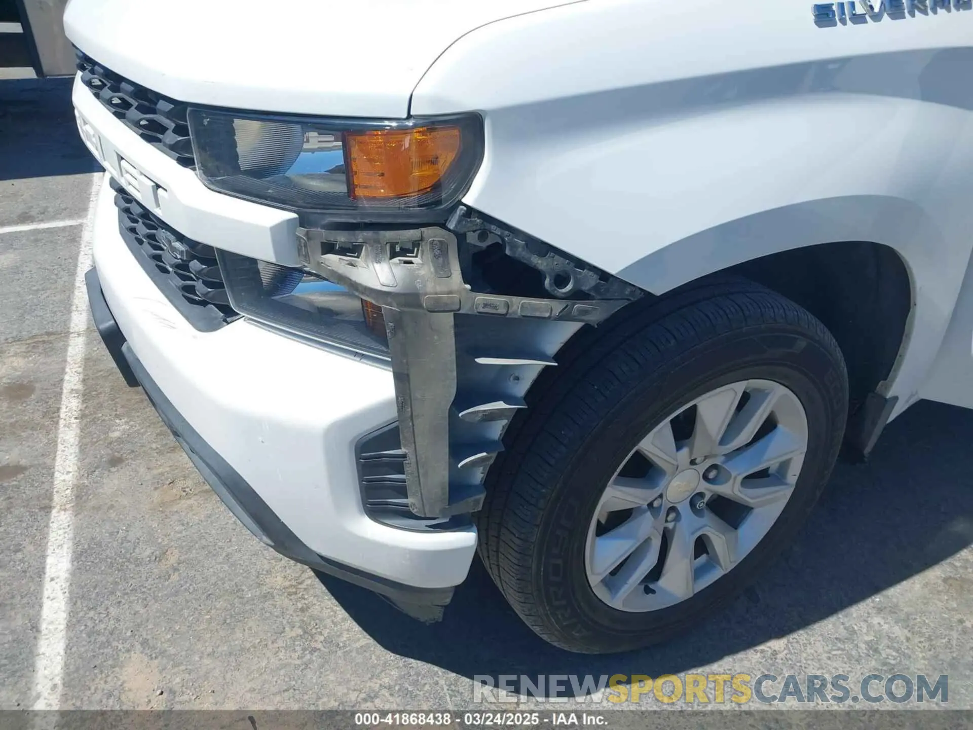 17 fotografías del automóvil dañado 1GCPWBEH1LZ296153 CHEVROLET SILVERADO 1500 2020