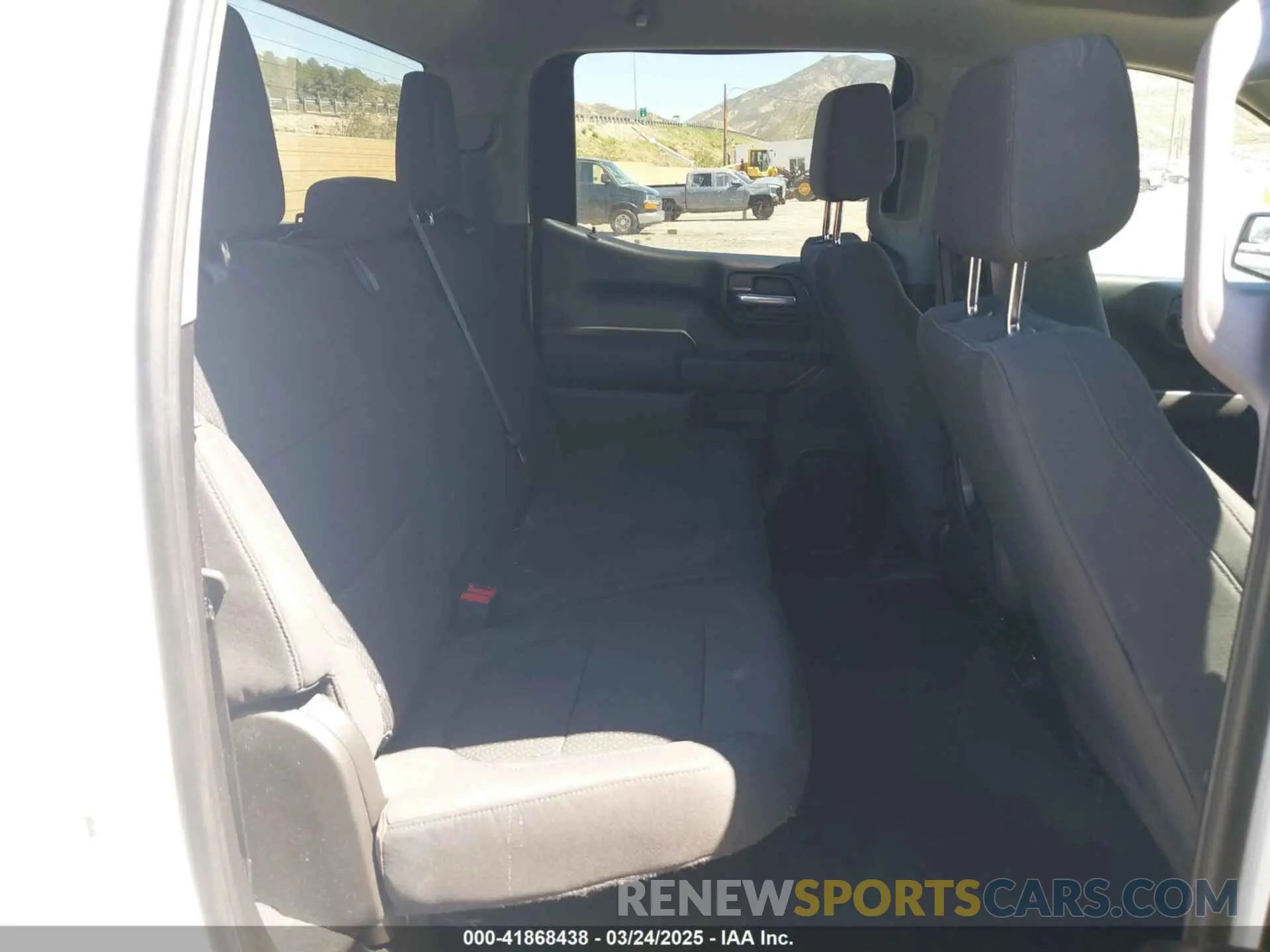 8 fotografías del automóvil dañado 1GCPWBEH1LZ296153 CHEVROLET SILVERADO 1500 2020