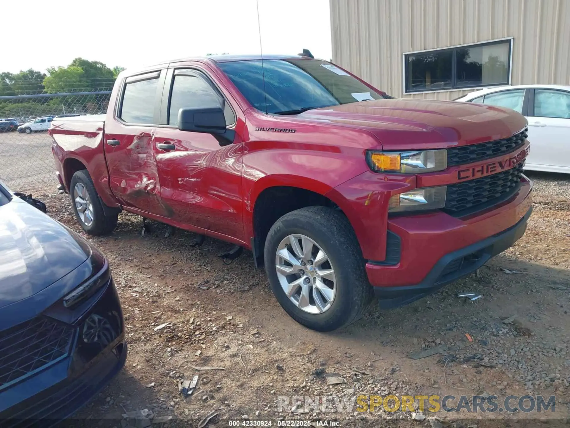 1 fotografías del automóvil dañado 1GCPWBEH2LZ125962 CHEVROLET SILVERADO 1500 2020