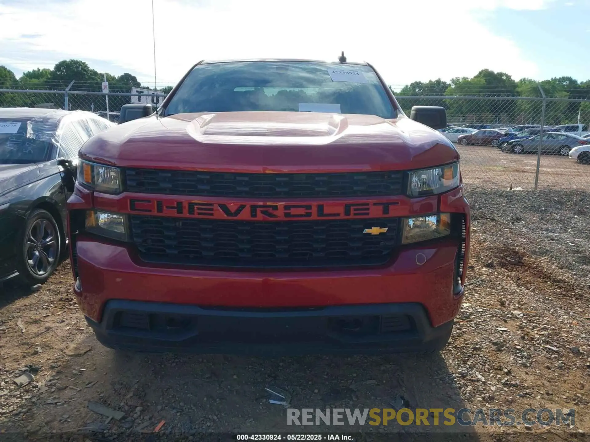 12 fotografías del automóvil dañado 1GCPWBEH2LZ125962 CHEVROLET SILVERADO 1500 2020