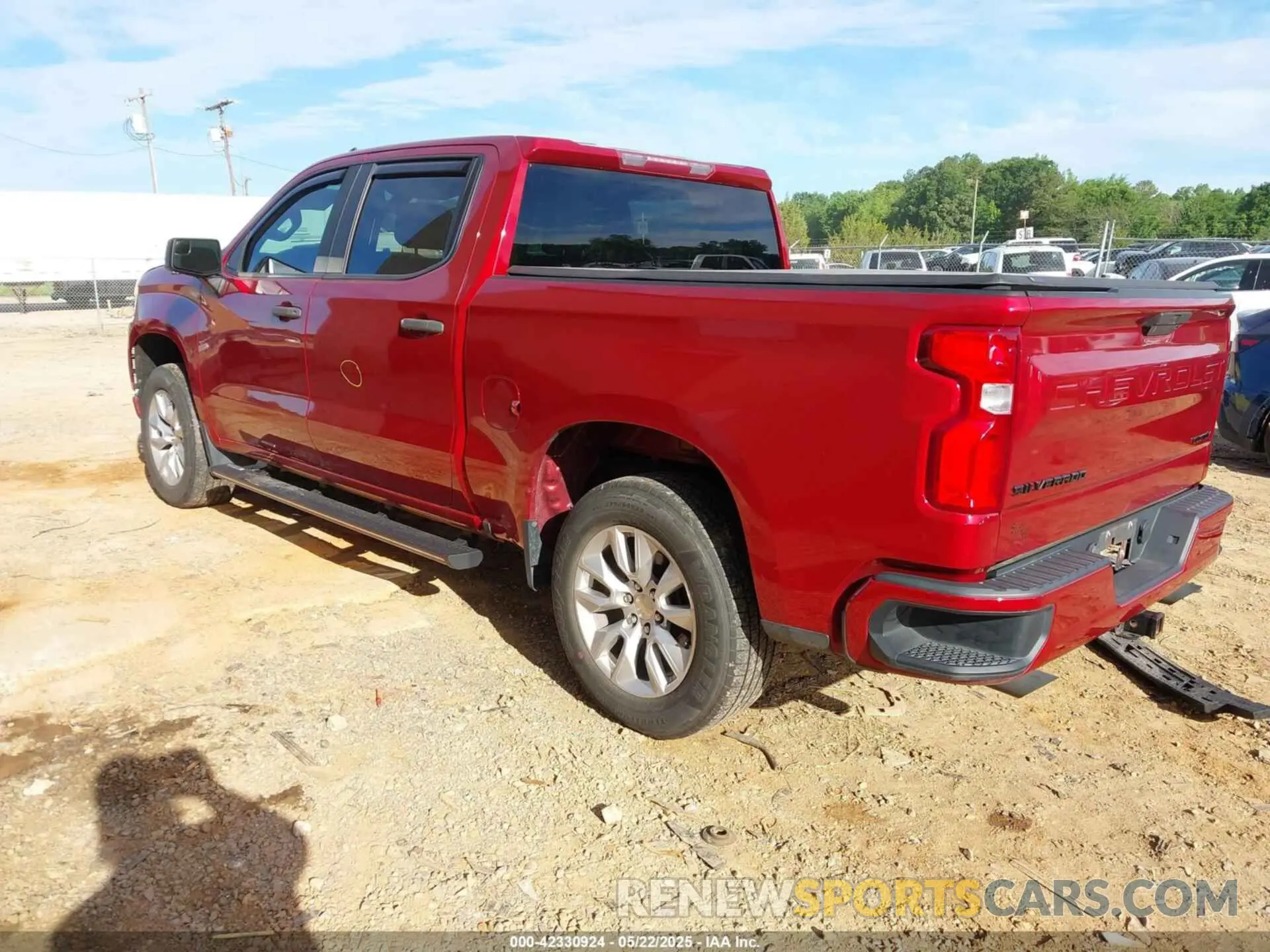 3 fotografías del automóvil dañado 1GCPWBEH2LZ125962 CHEVROLET SILVERADO 1500 2020