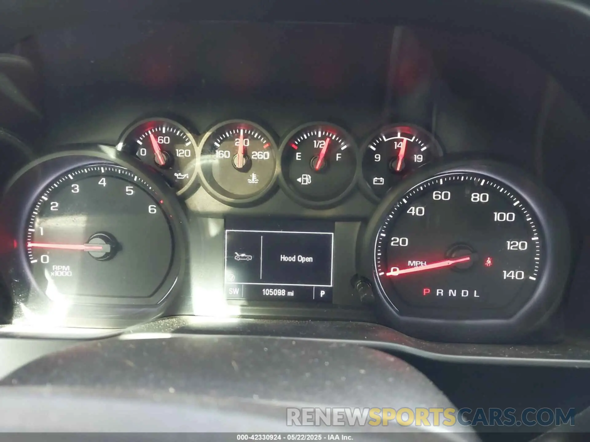 7 fotografías del automóvil dañado 1GCPWBEH2LZ125962 CHEVROLET SILVERADO 1500 2020