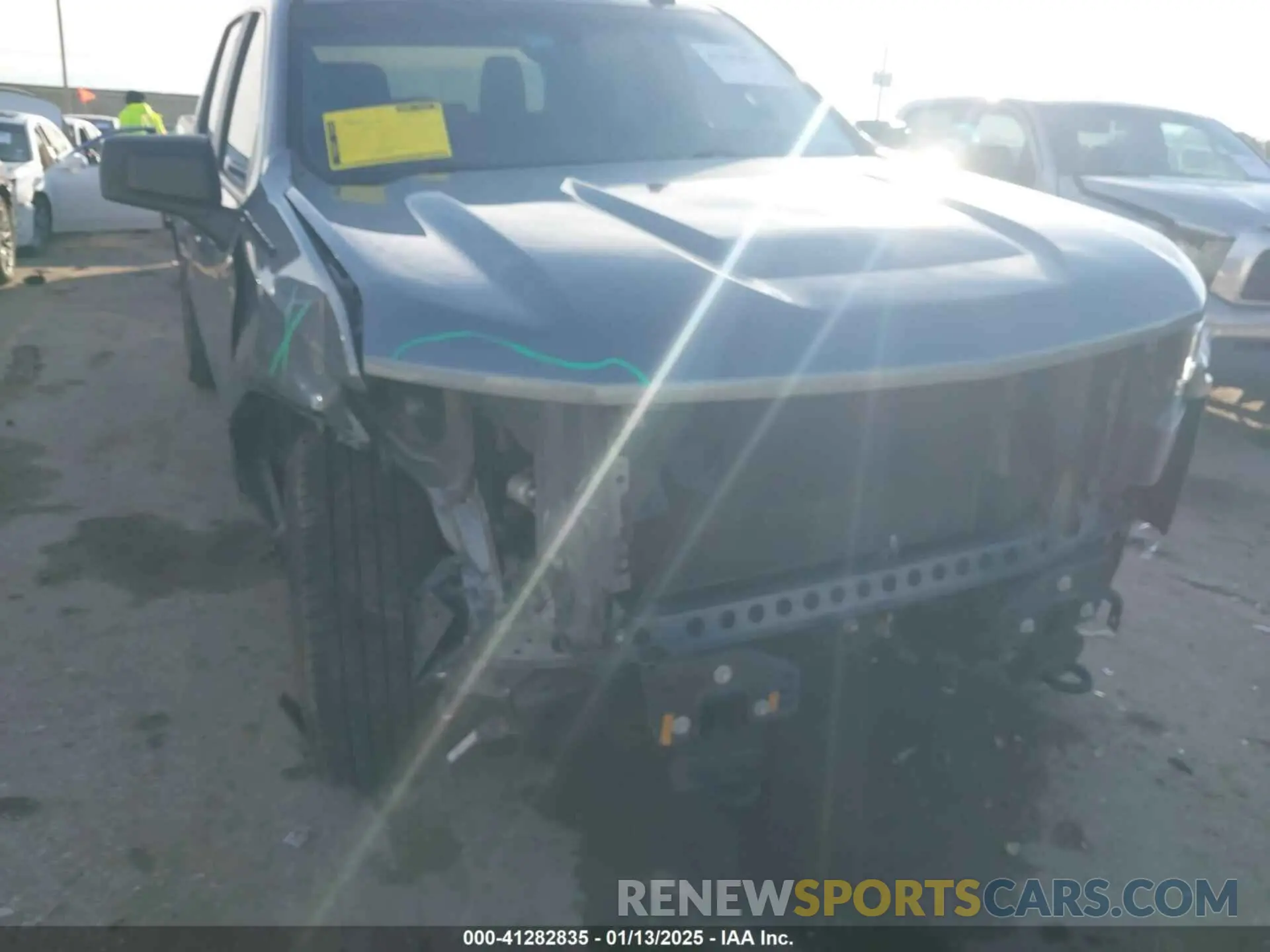 1 fotografías del automóvil dañado 1GCPWBEHXLZ183253 CHEVROLET SILVERADO 1500 2020