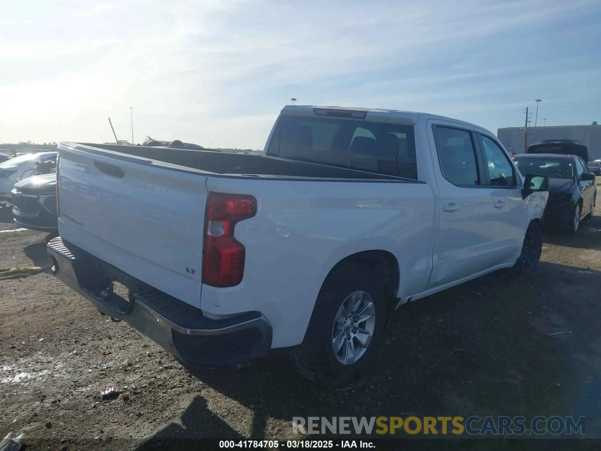 4 fotografías del automóvil dañado 1GCPWCED8LZ252315 CHEVROLET SILVERADO 1500 2020