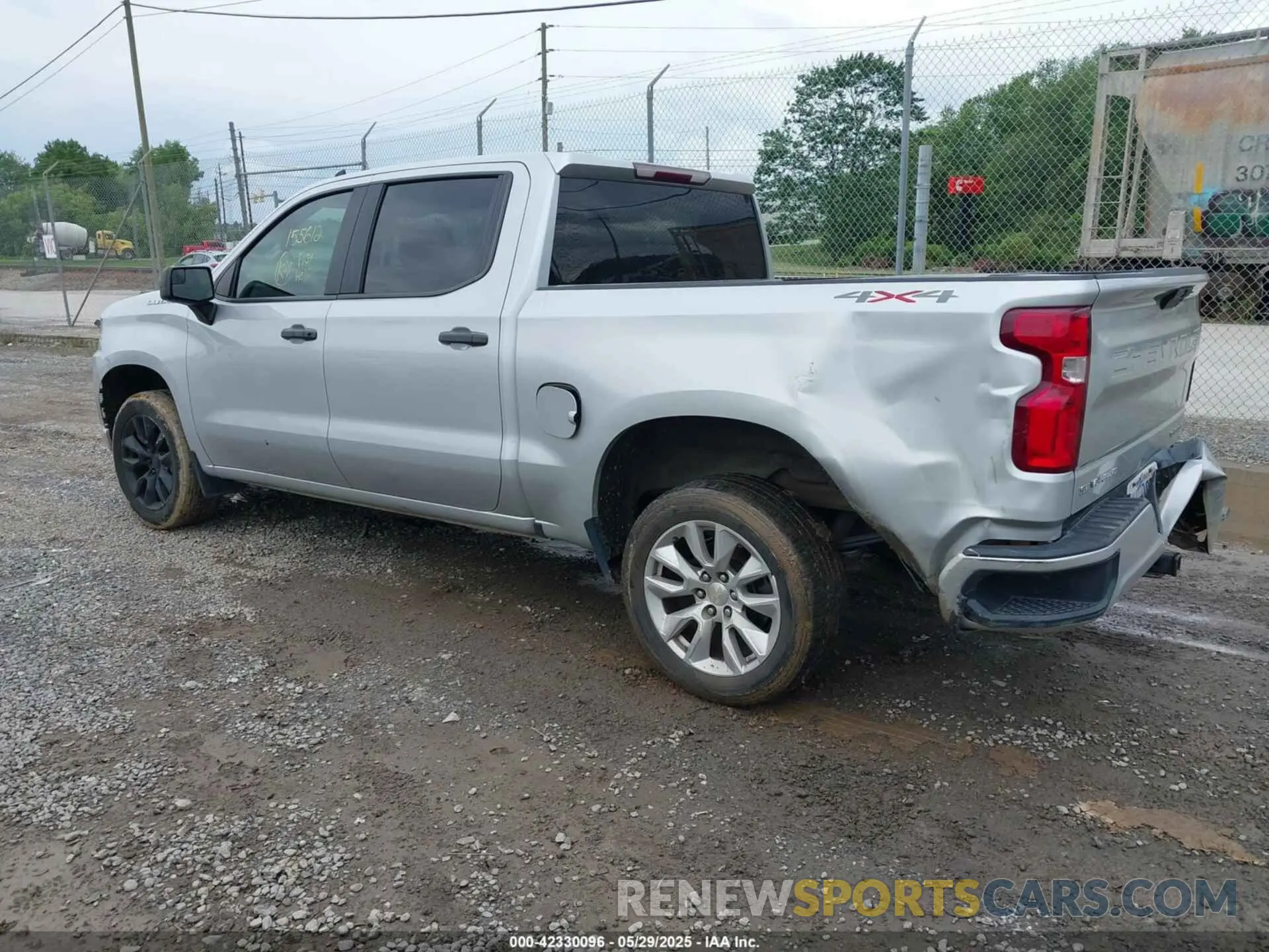 3 fotografías del automóvil dañado 1GCPYBEH1LZ155612 CHEVROLET SILVERADO 1500 2020