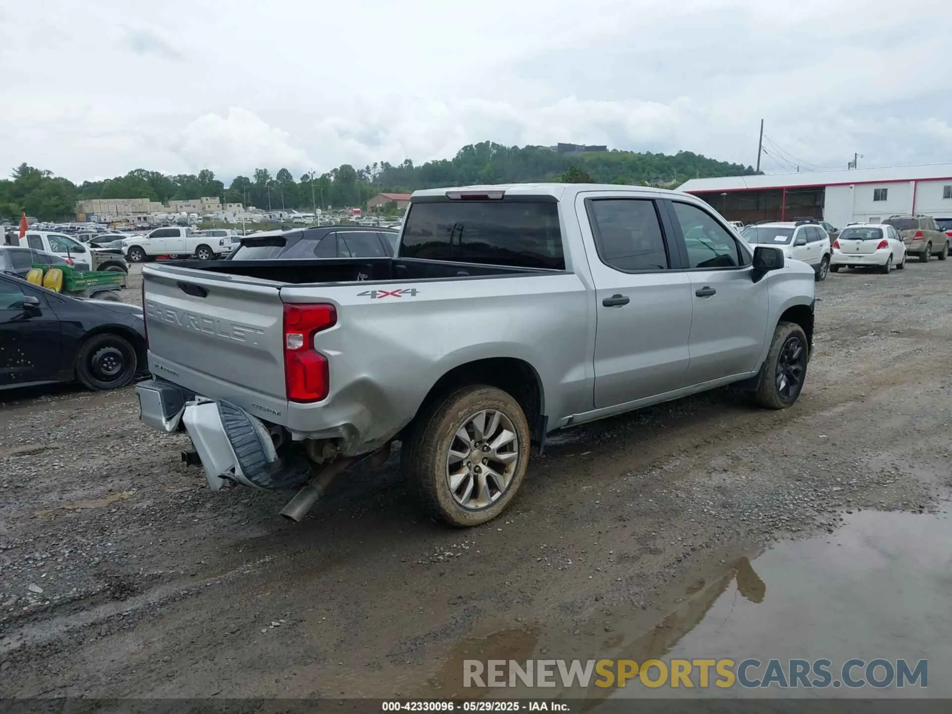 4 fotografías del automóvil dañado 1GCPYBEH1LZ155612 CHEVROLET SILVERADO 1500 2020