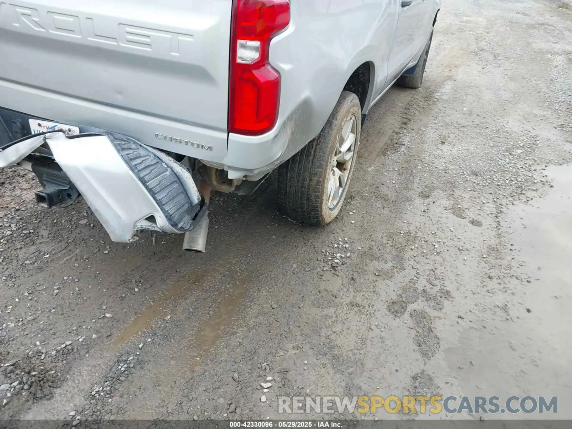 6 fotografías del automóvil dañado 1GCPYBEH1LZ155612 CHEVROLET SILVERADO 1500 2020