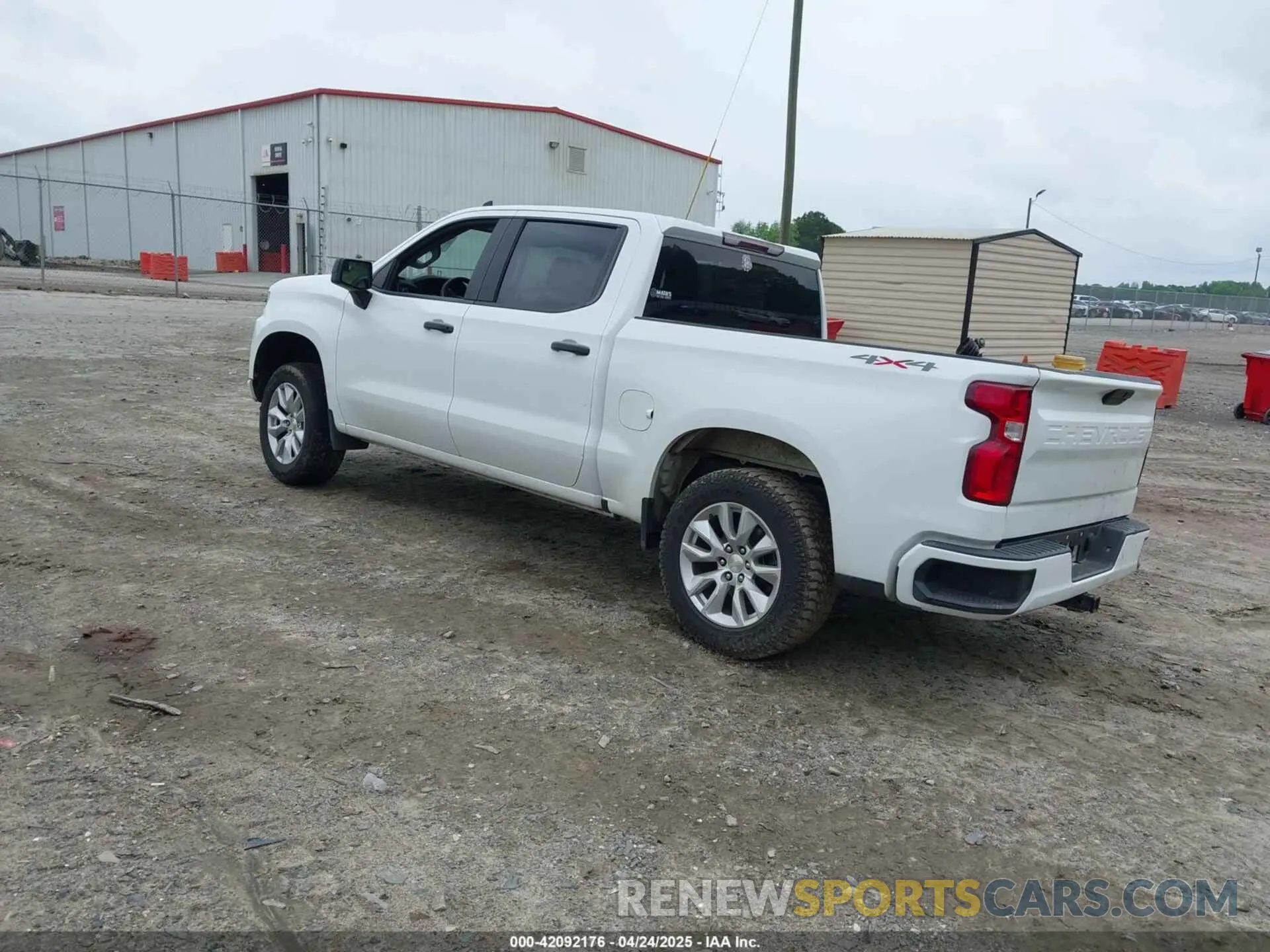 3 fotografías del automóvil dañado 1GCPYBEH1LZ267892 CHEVROLET SILVERADO 1500 2020