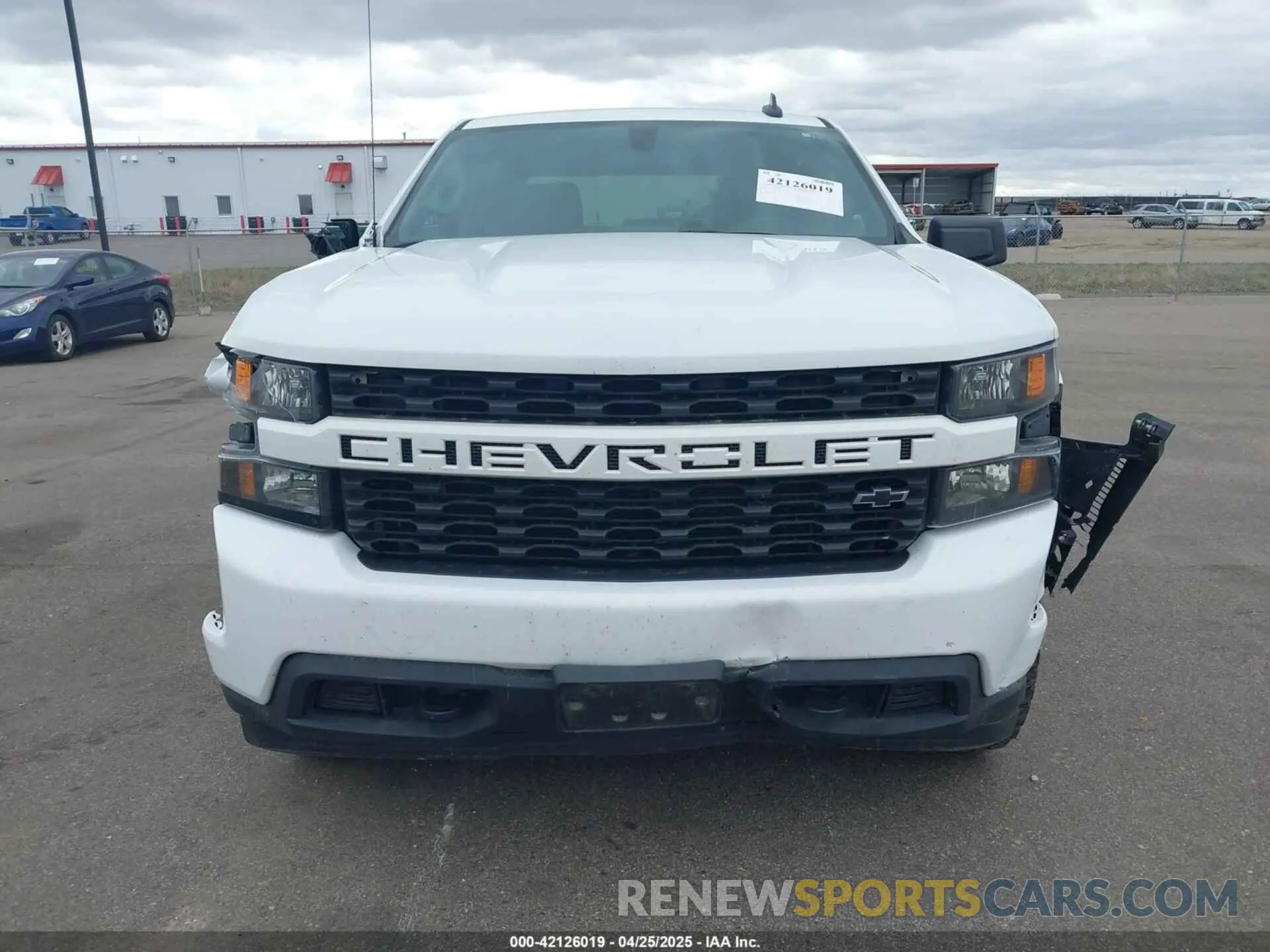 12 fotografías del automóvil dañado 1GCPYBEH5LZ321632 CHEVROLET SILVERADO 1500 2020