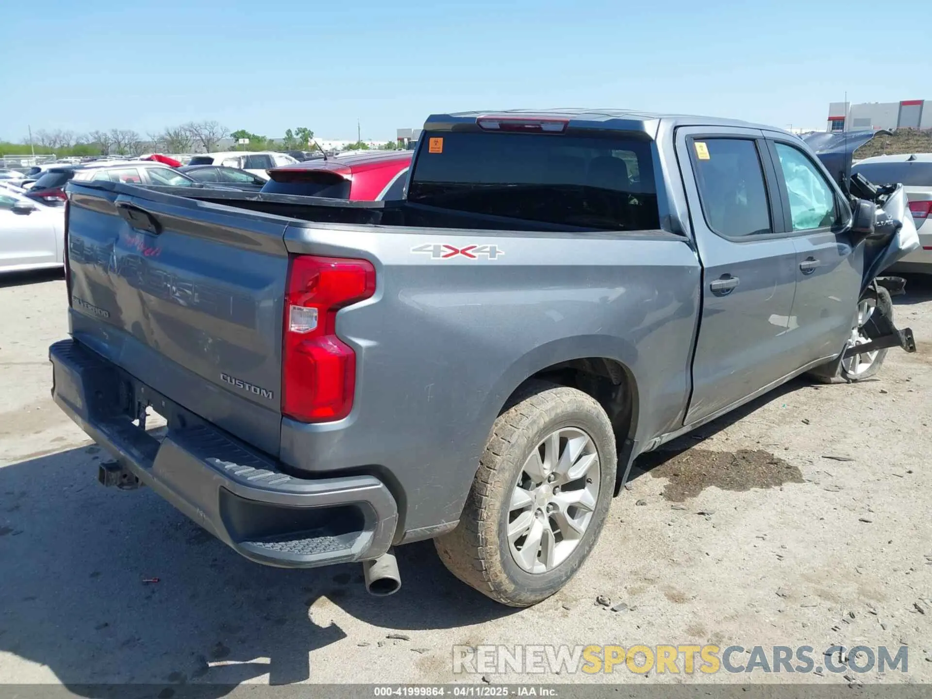 4 fotografías del automóvil dañado 1GCPYBEH6LZ259397 CHEVROLET SILVERADO 1500 2020