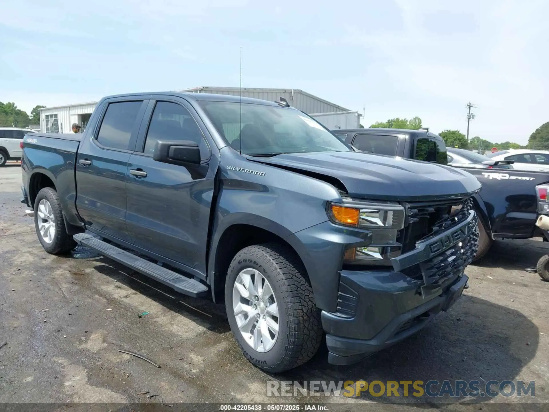 1 fotografías del automóvil dañado 1GCPYBEH8LZ206345 CHEVROLET SILVERADO 1500 2020