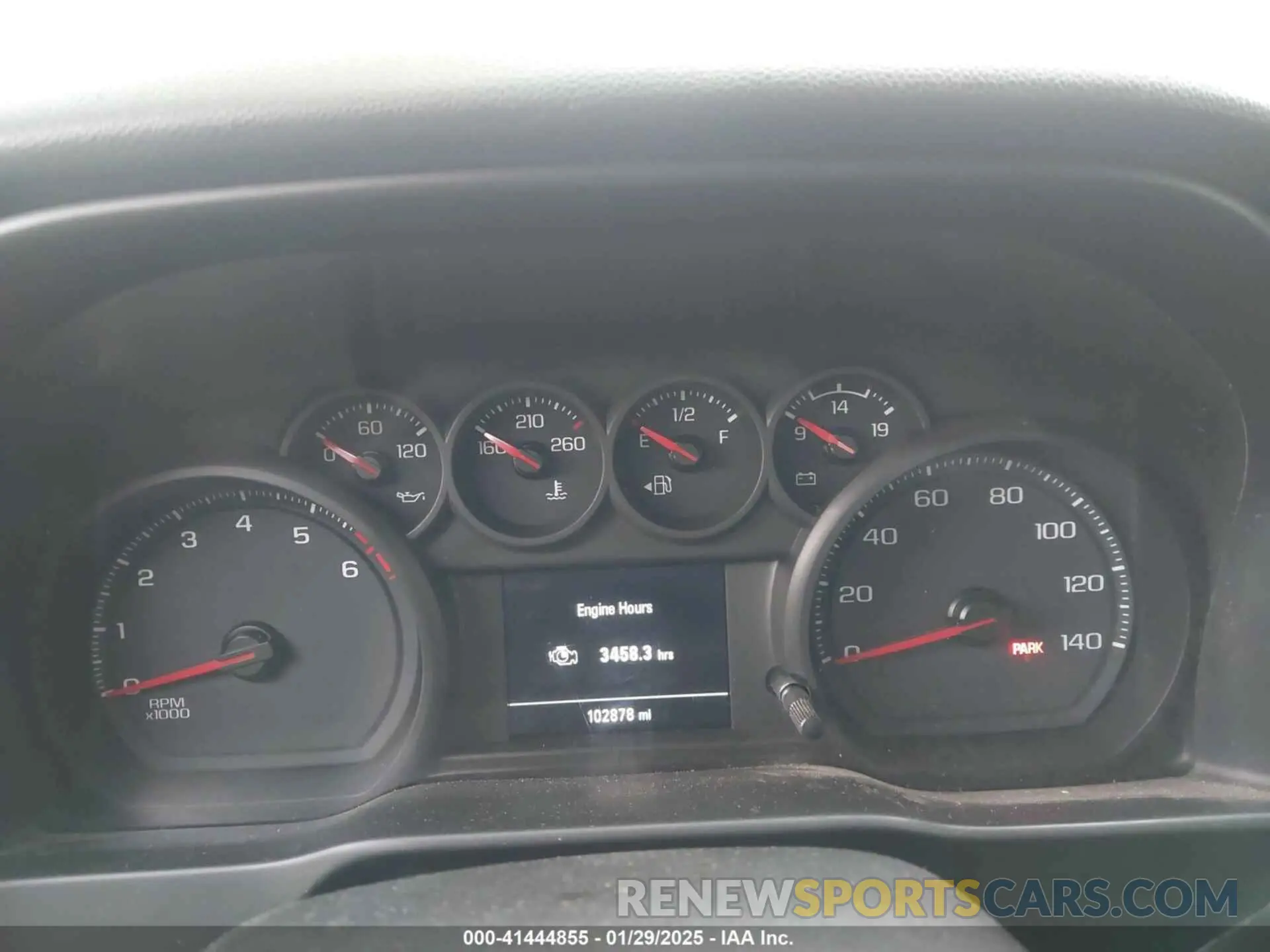 7 fotografías del automóvil dañado 1GCPYCEF0LZ140149 CHEVROLET SILVERADO 1500 2020