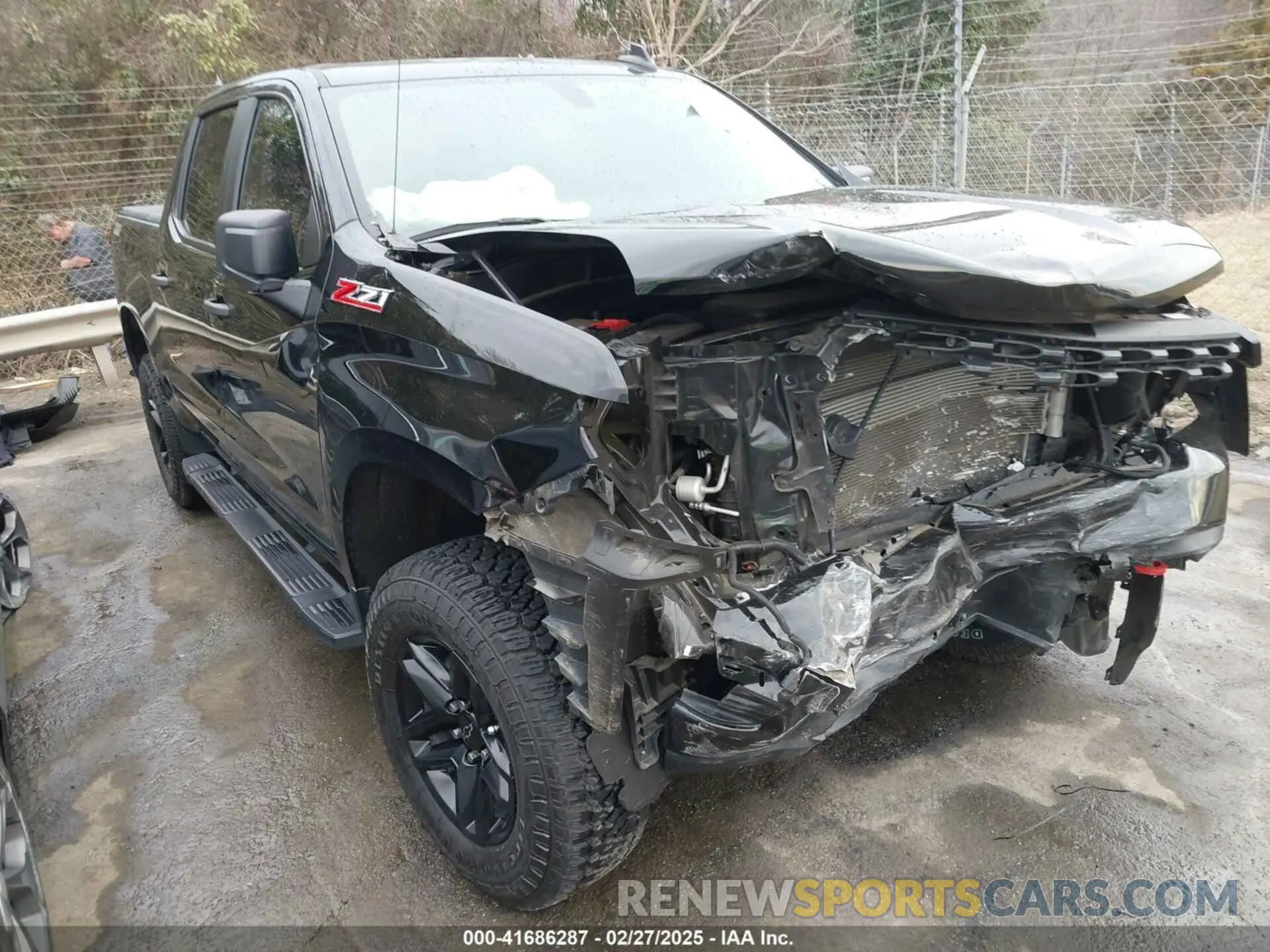 1 fotografías del automóvil dañado 1GCPYCEF0LZ358642 CHEVROLET SILVERADO 1500 2020
