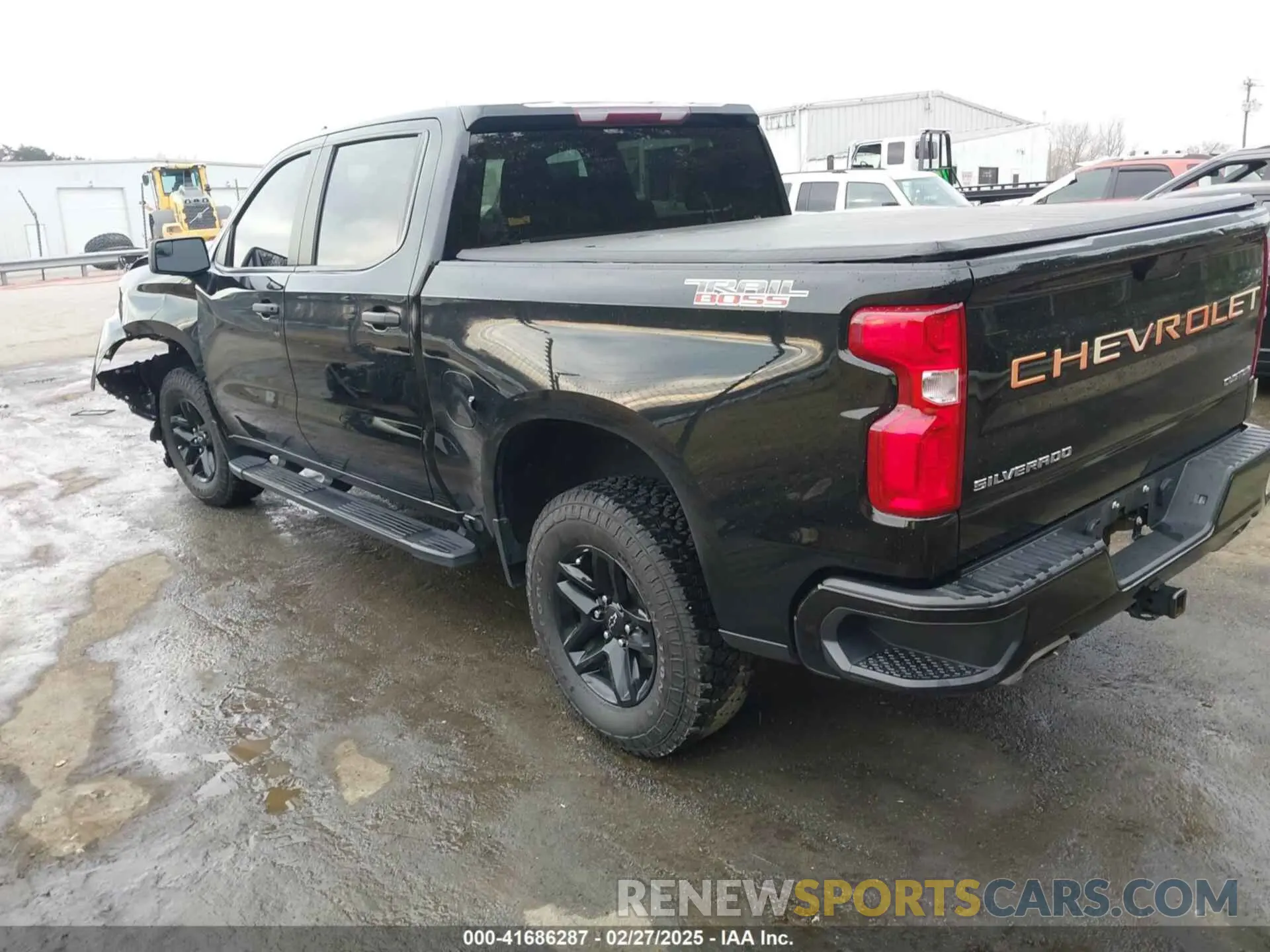 3 fotografías del automóvil dañado 1GCPYCEF0LZ358642 CHEVROLET SILVERADO 1500 2020