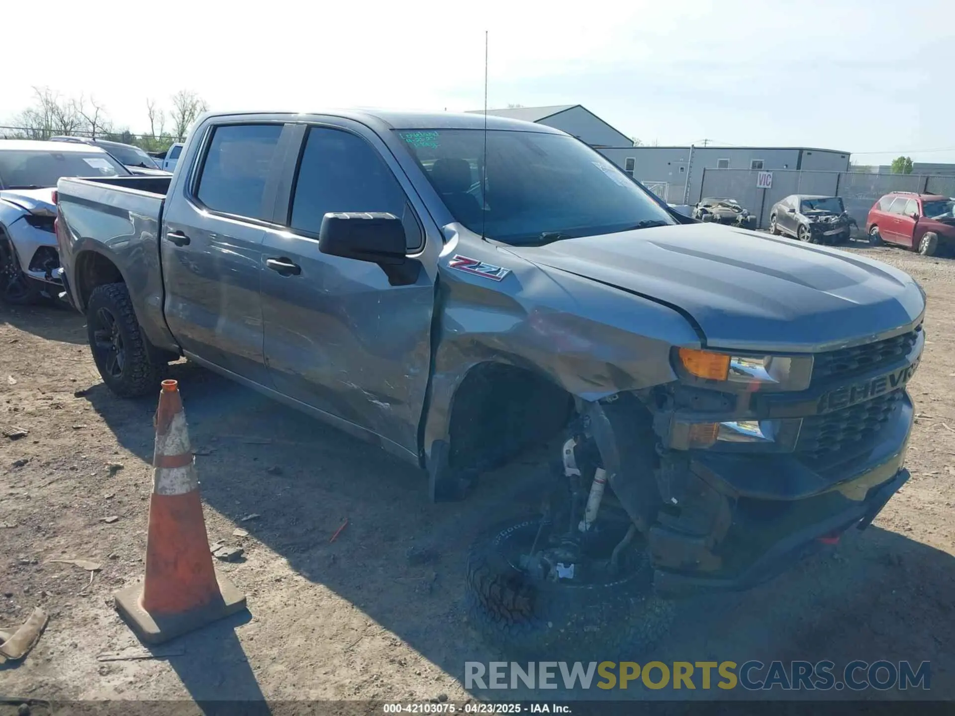 1 fotografías del automóvil dañado 1GCPYCEF4LZ157889 CHEVROLET SILVERADO 1500 2020