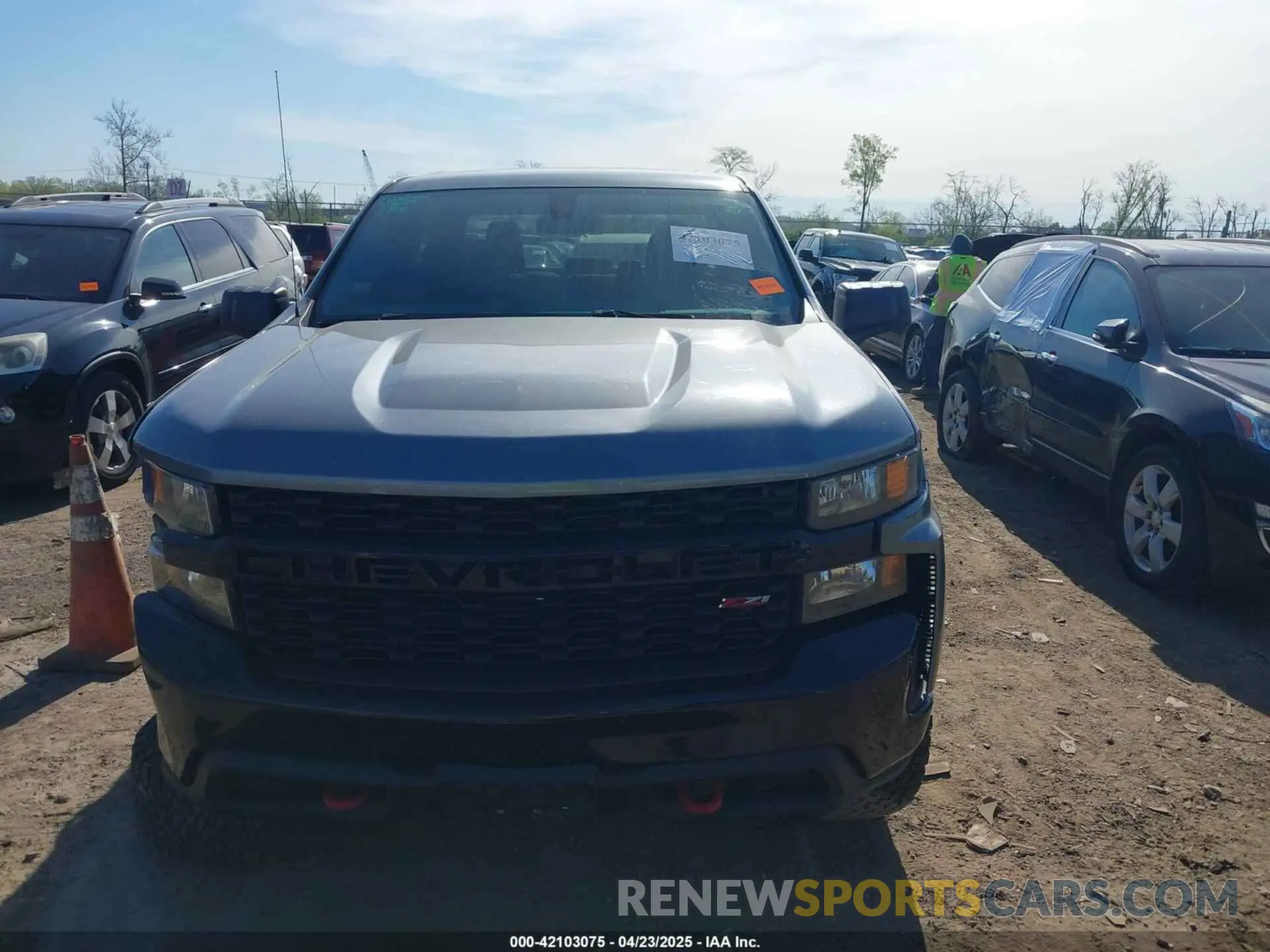 12 fotografías del automóvil dañado 1GCPYCEF4LZ157889 CHEVROLET SILVERADO 1500 2020