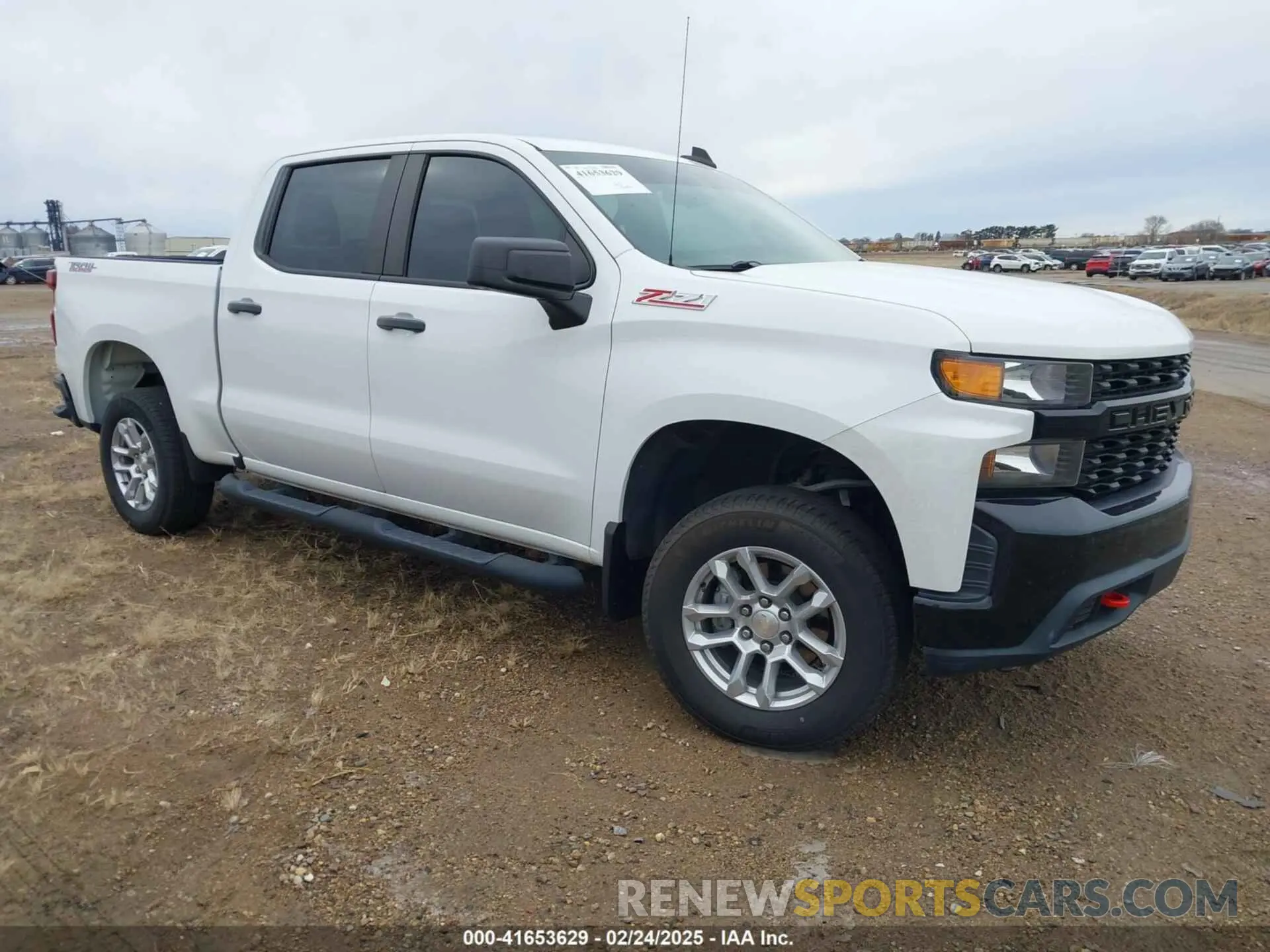 1 fotografías del automóvil dañado 1GCPYCEF4LZ295903 CHEVROLET SILVERADO 1500 2020