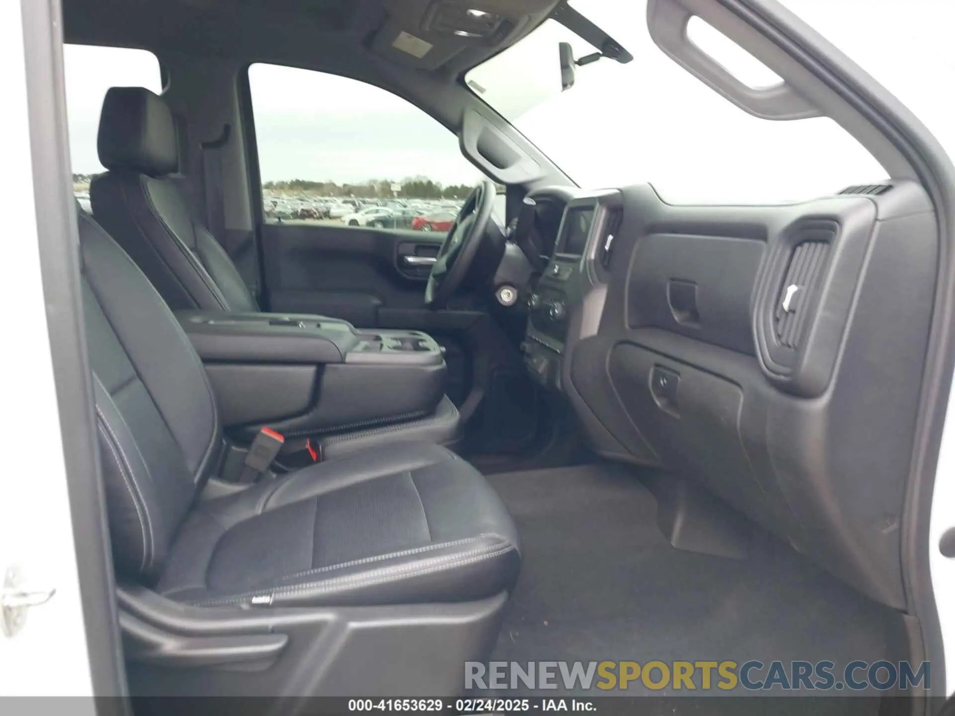 5 fotografías del automóvil dañado 1GCPYCEF4LZ295903 CHEVROLET SILVERADO 1500 2020