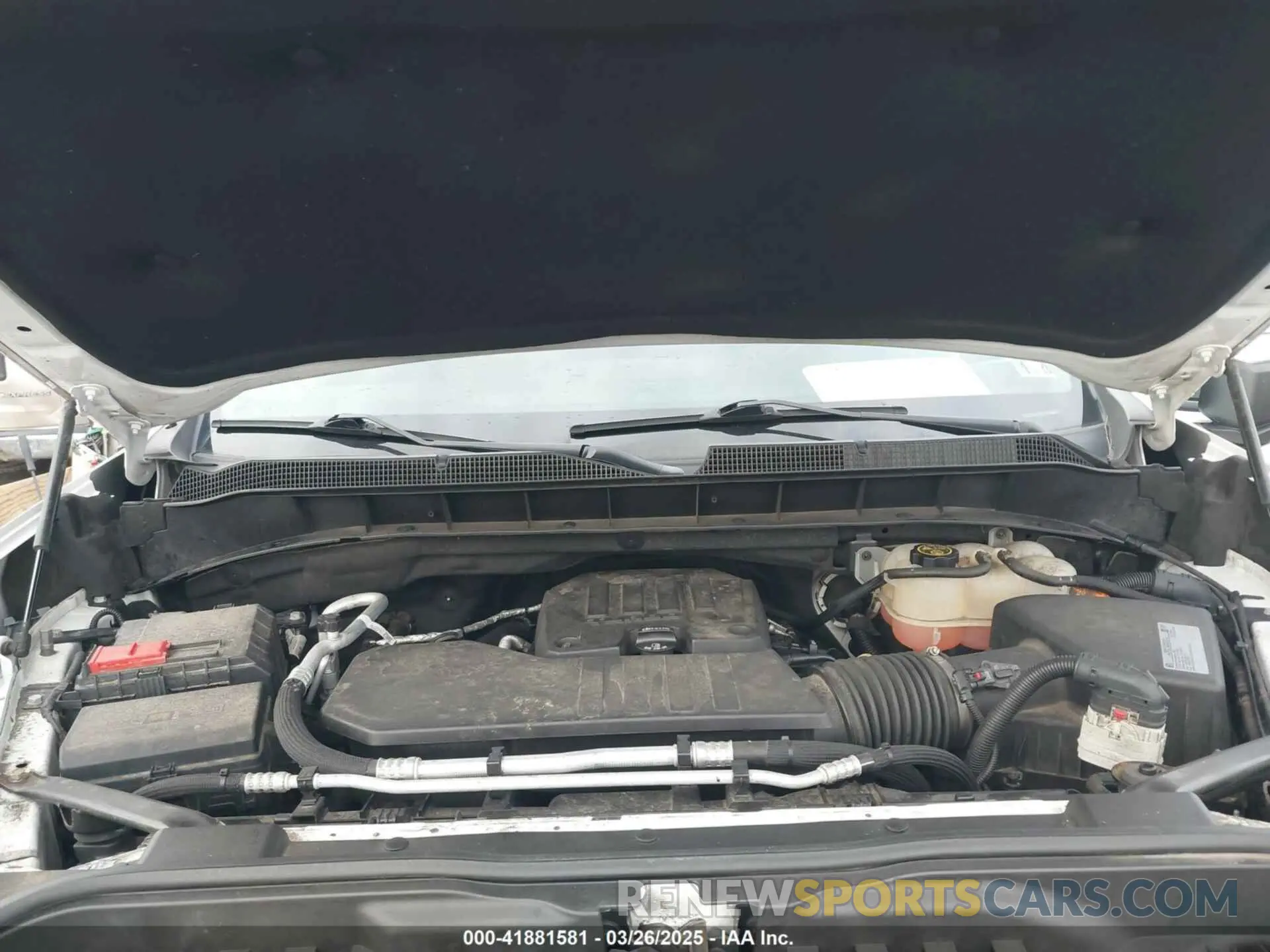10 fotografías del automóvil dañado 1GCPYDEK4LZ296245 CHEVROLET SILVERADO 1500 2020
