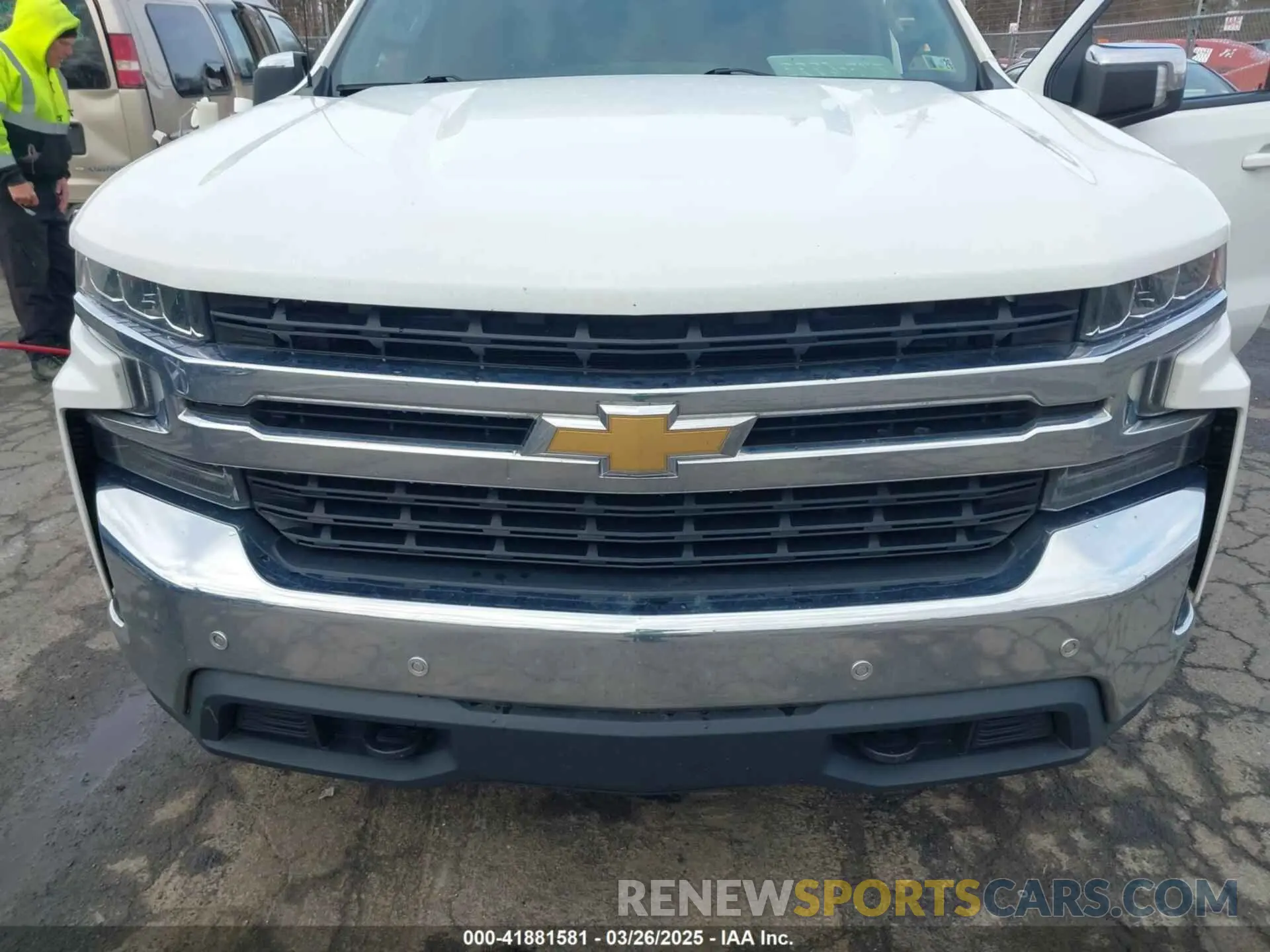 6 fotografías del automóvil dañado 1GCPYDEK4LZ296245 CHEVROLET SILVERADO 1500 2020